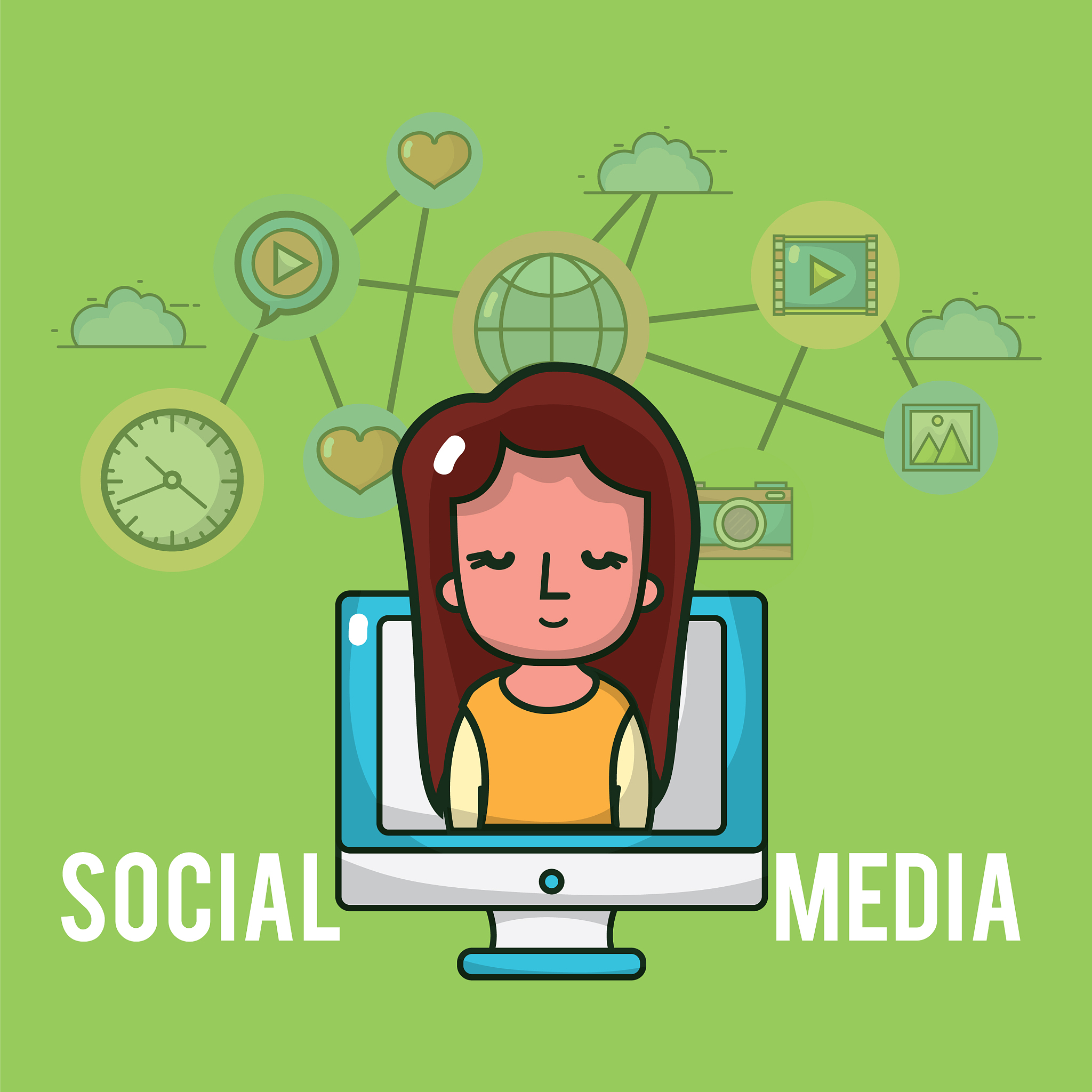 social media cartoons