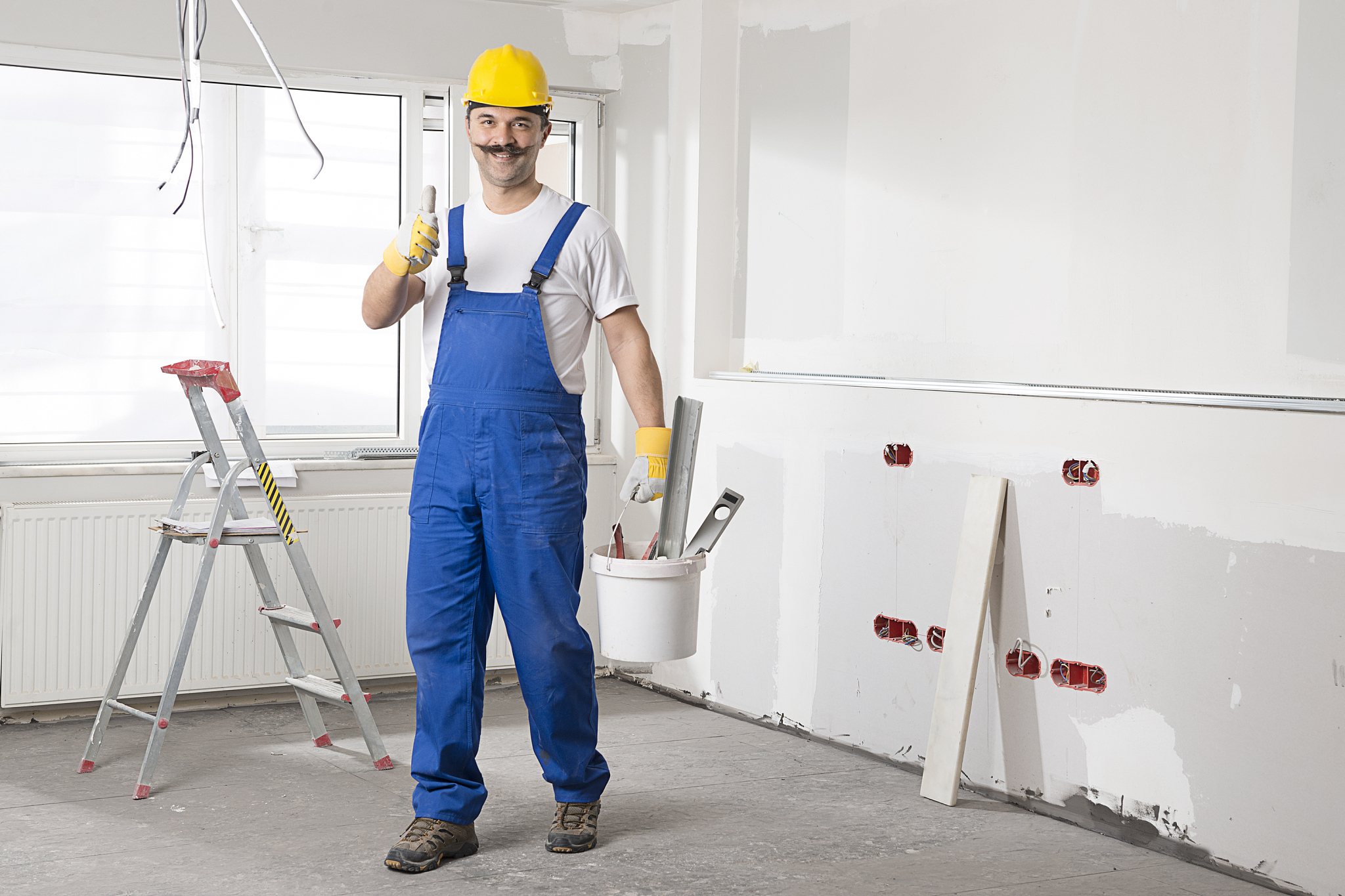 everything ok for construction worker