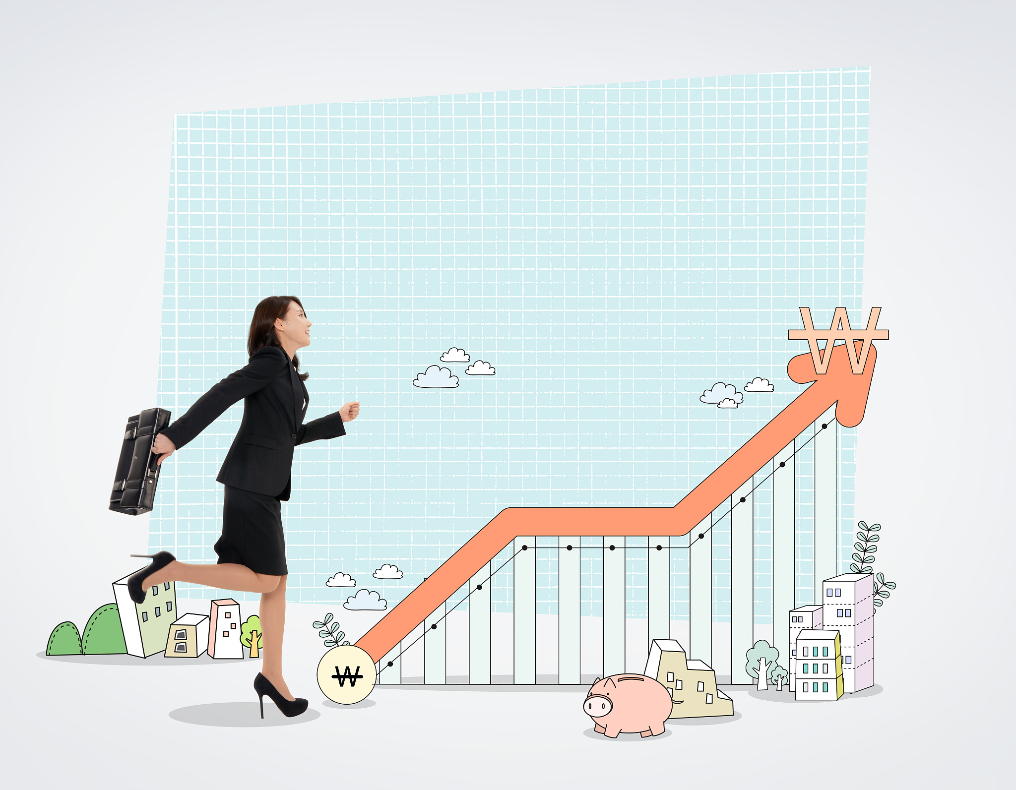 business, finance, banking, insurance, savings, virtual money, i