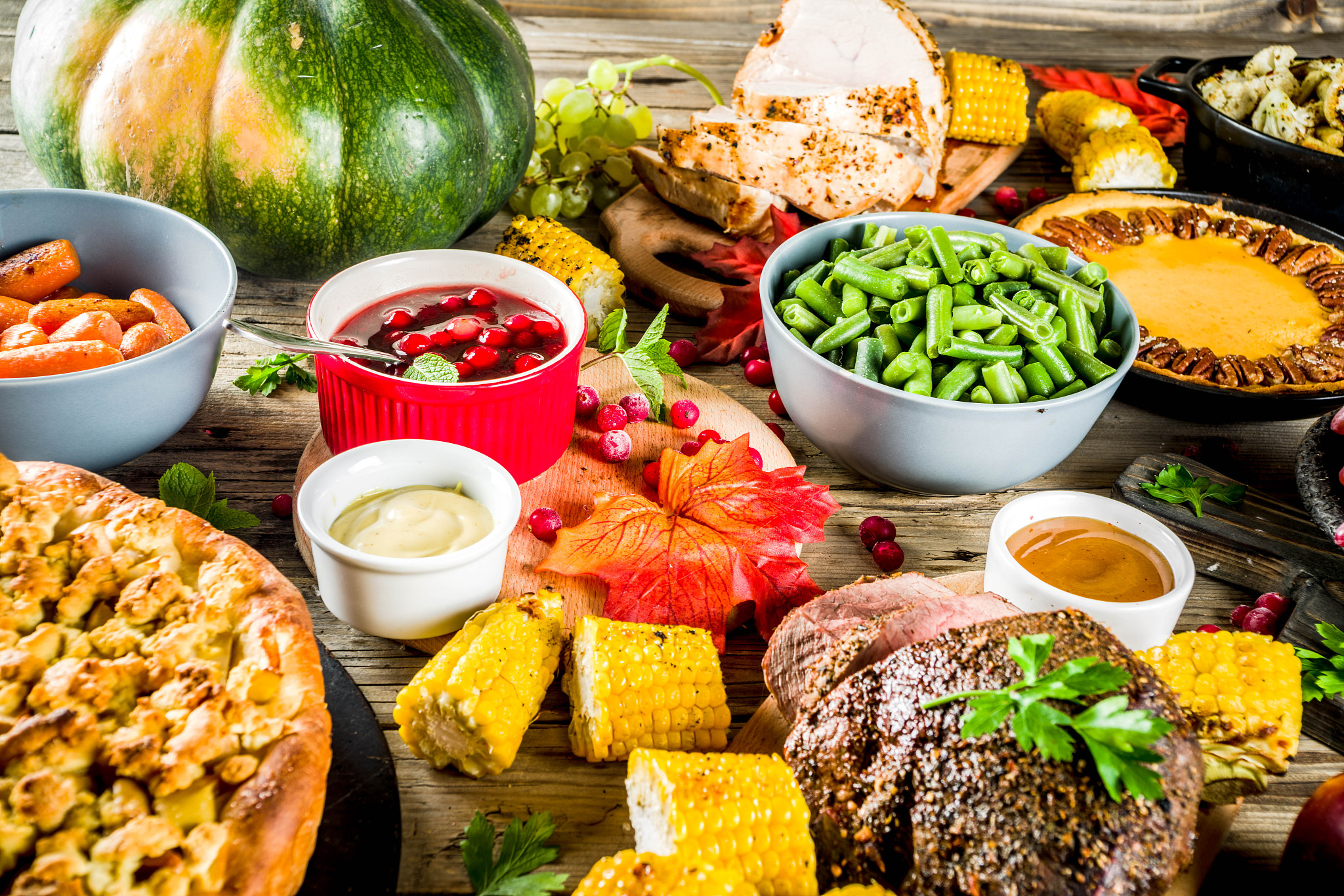 thanksgiving dinner concept