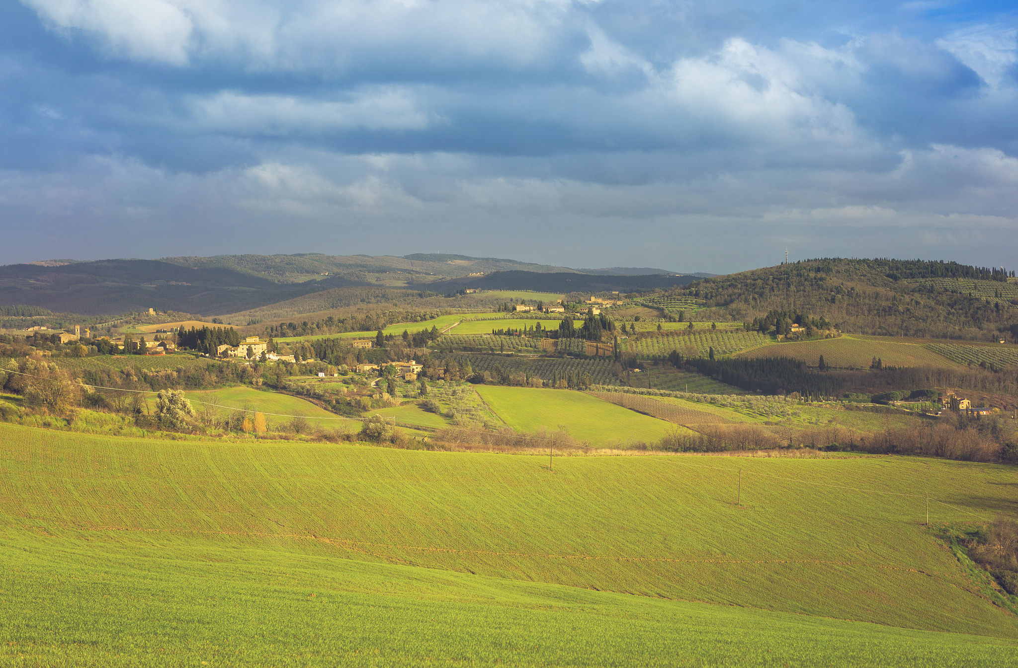 tuscany landscape