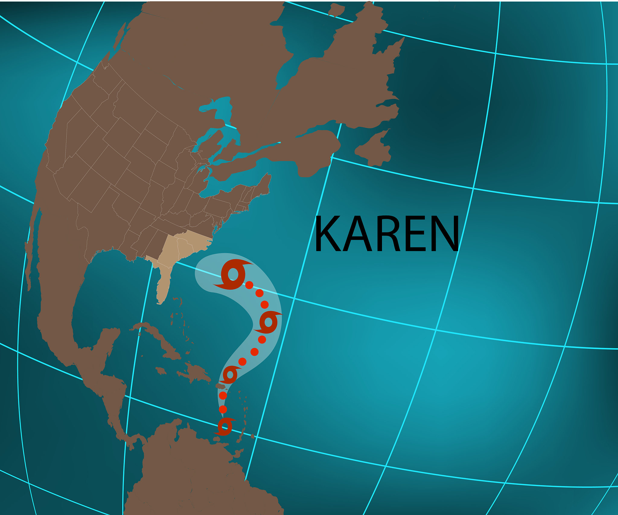 热带气旋和飓风路径：30年模拟数据与观测数据对比