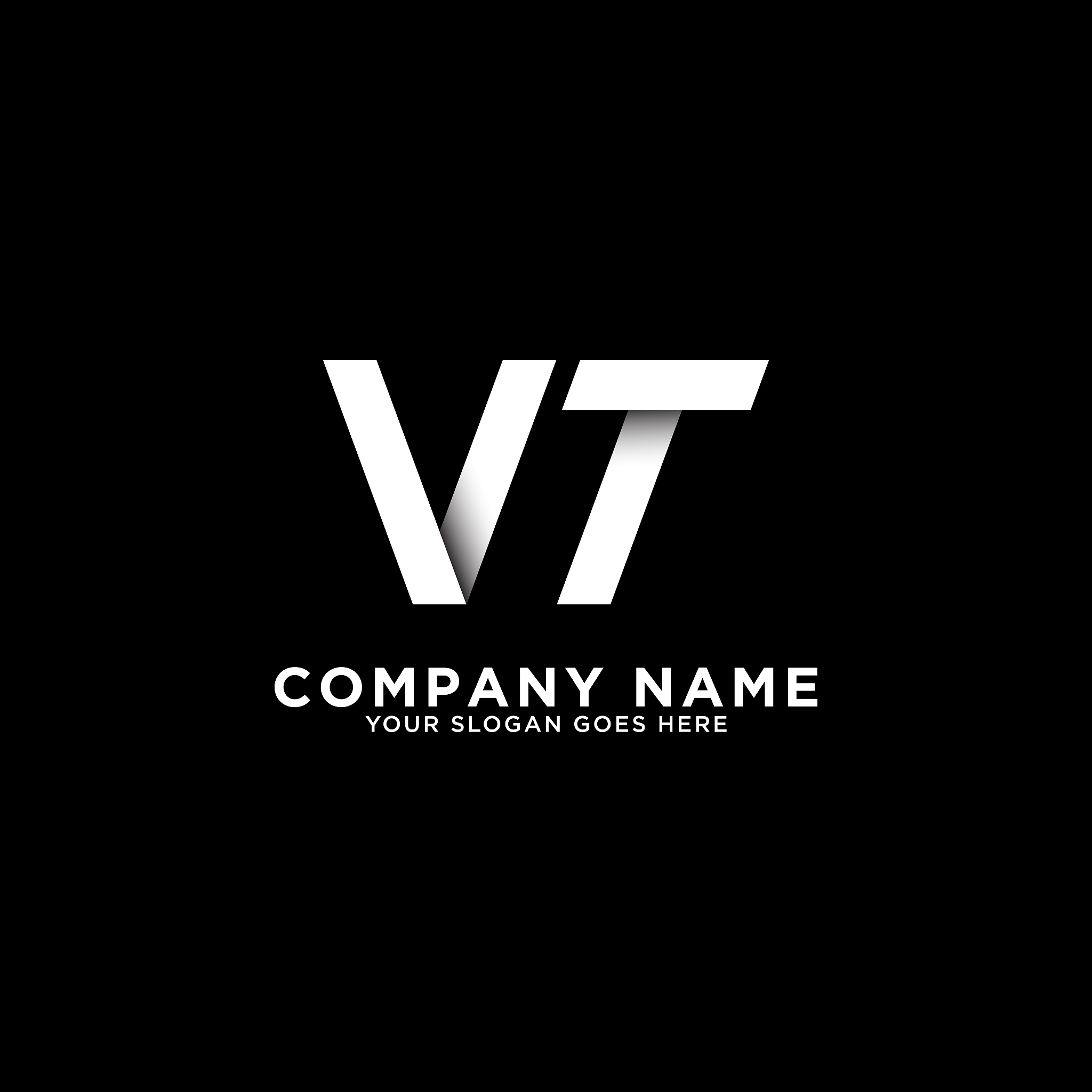 v letter logo designs, clean and clever logo template