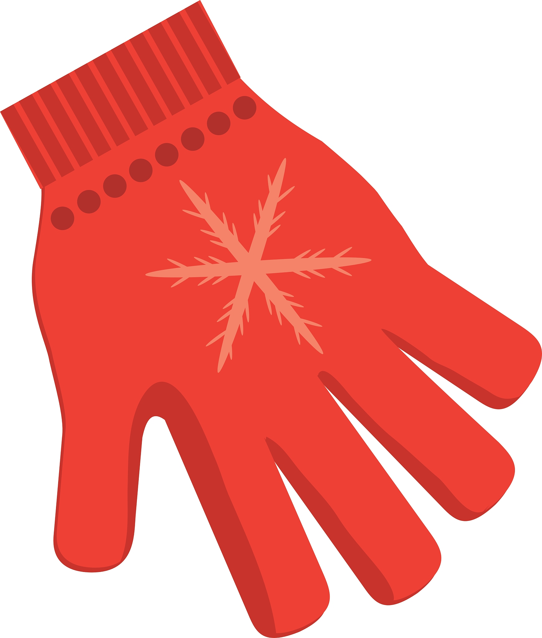 winter glove icon