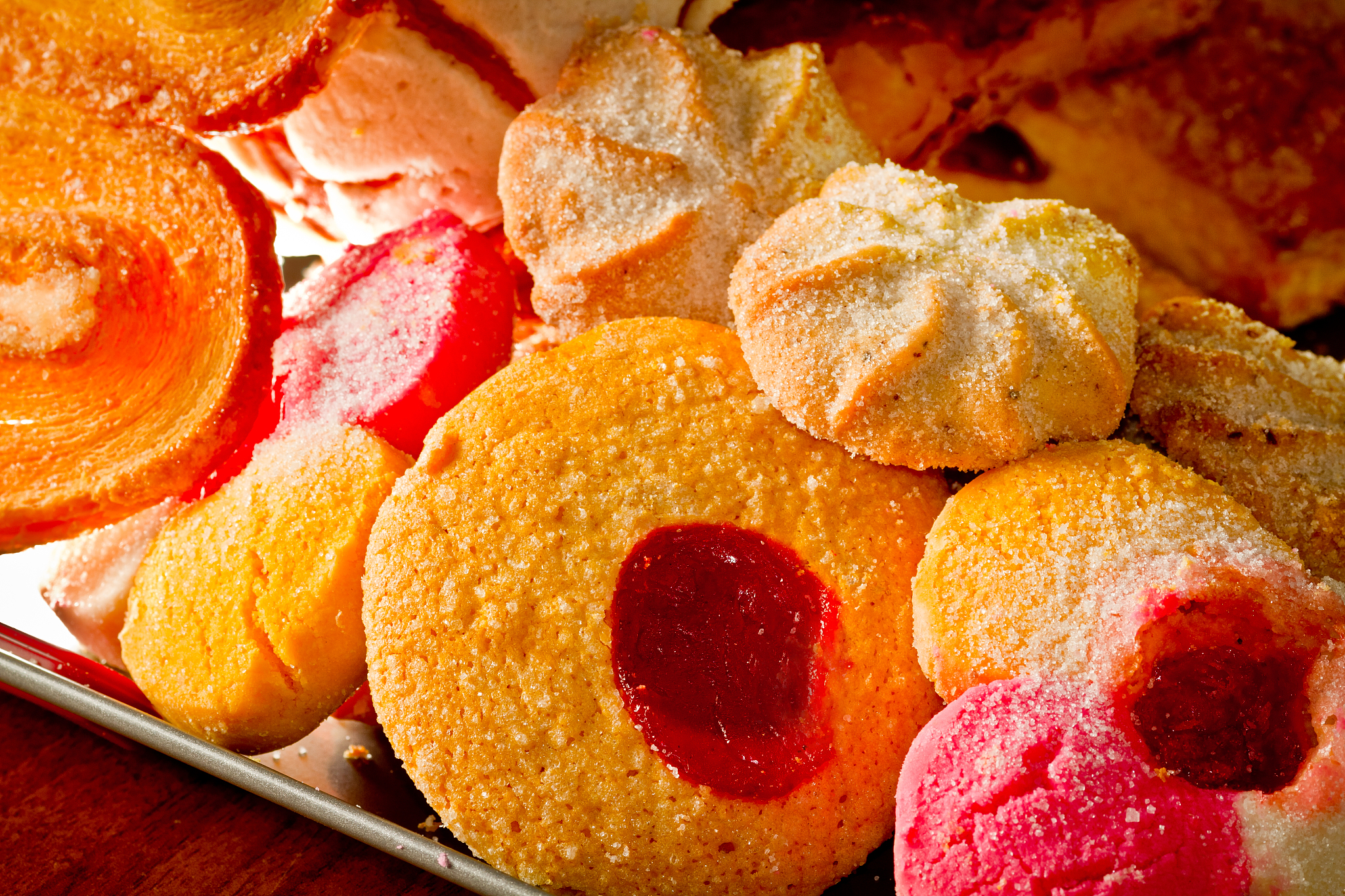 assortment of mexican cookies