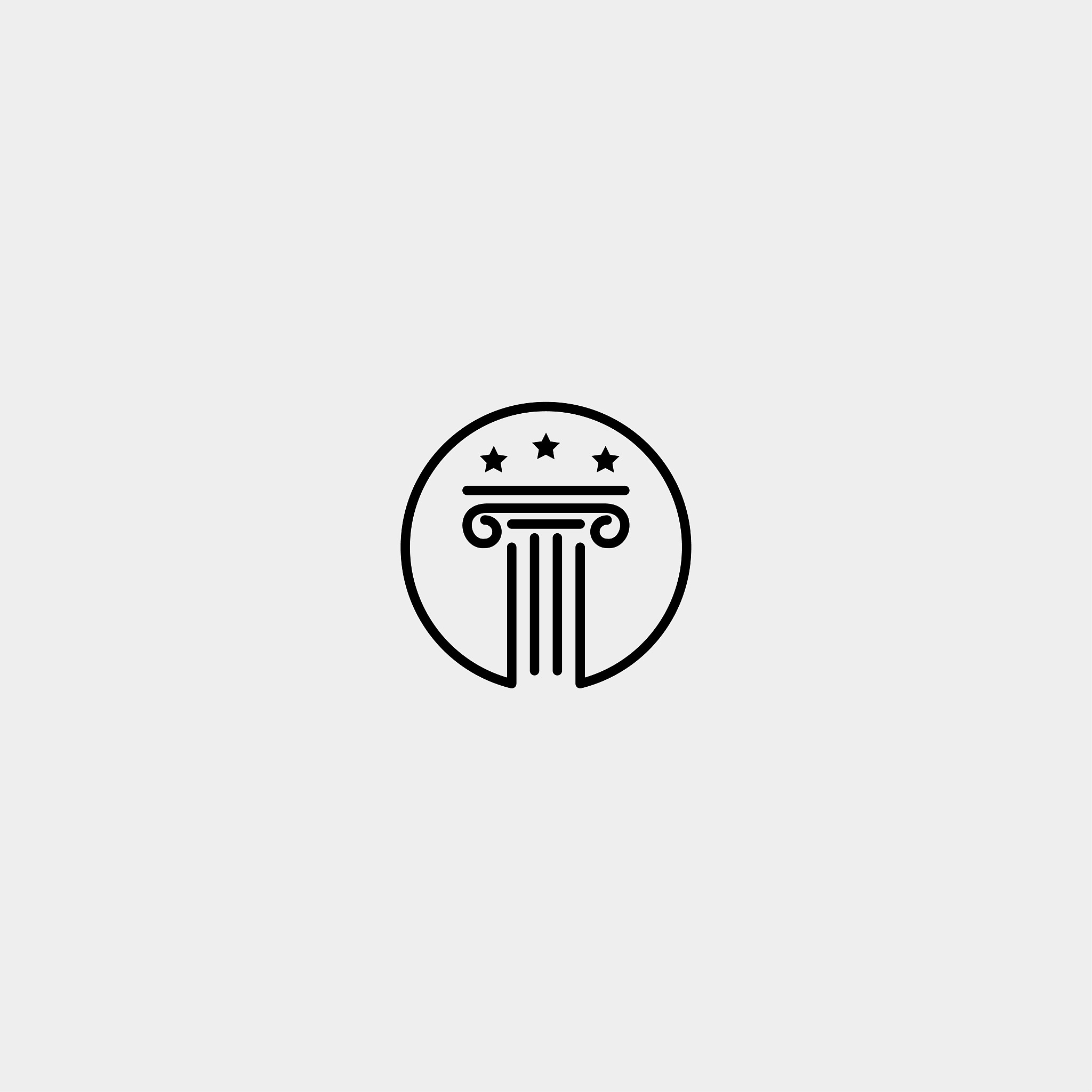 pillar vector icon design
