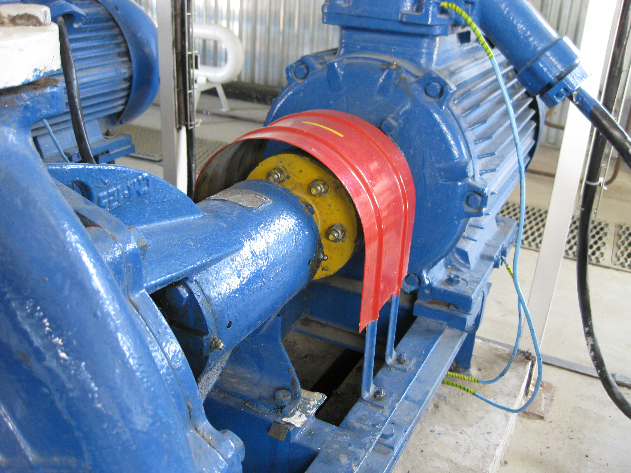 the pump for pumping of liquids.