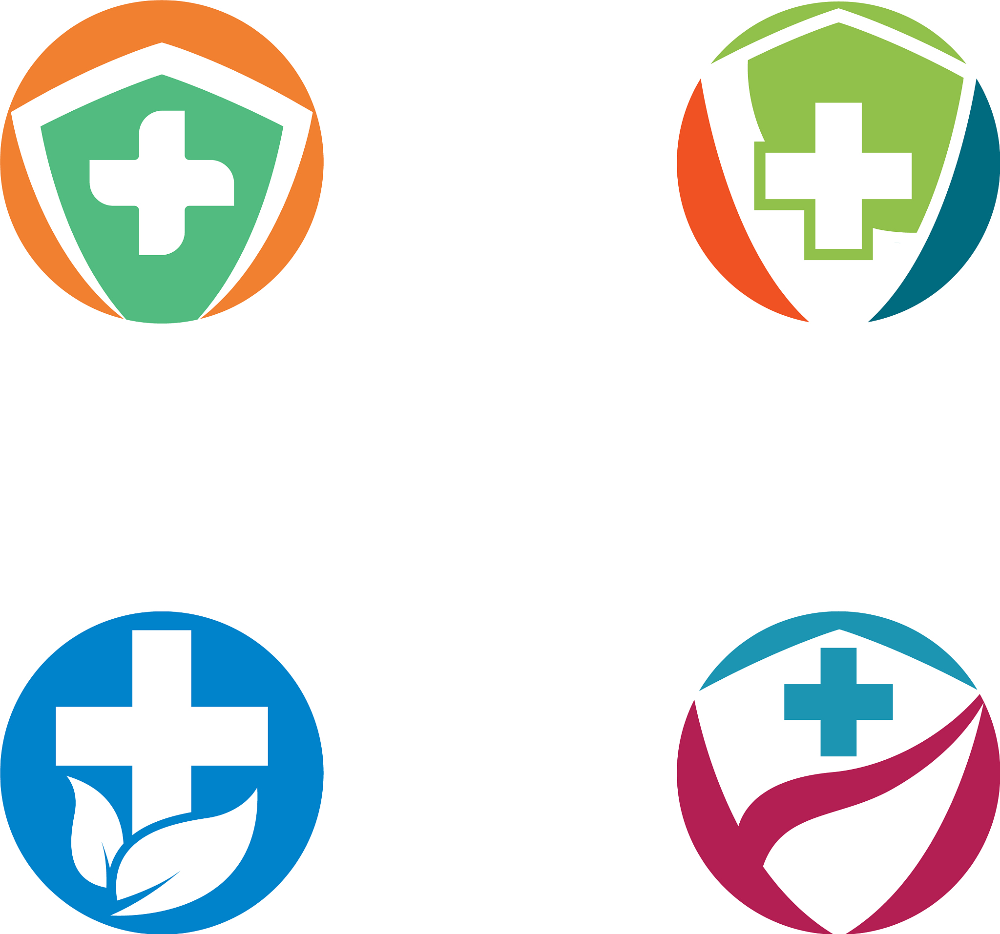medical logo icon template