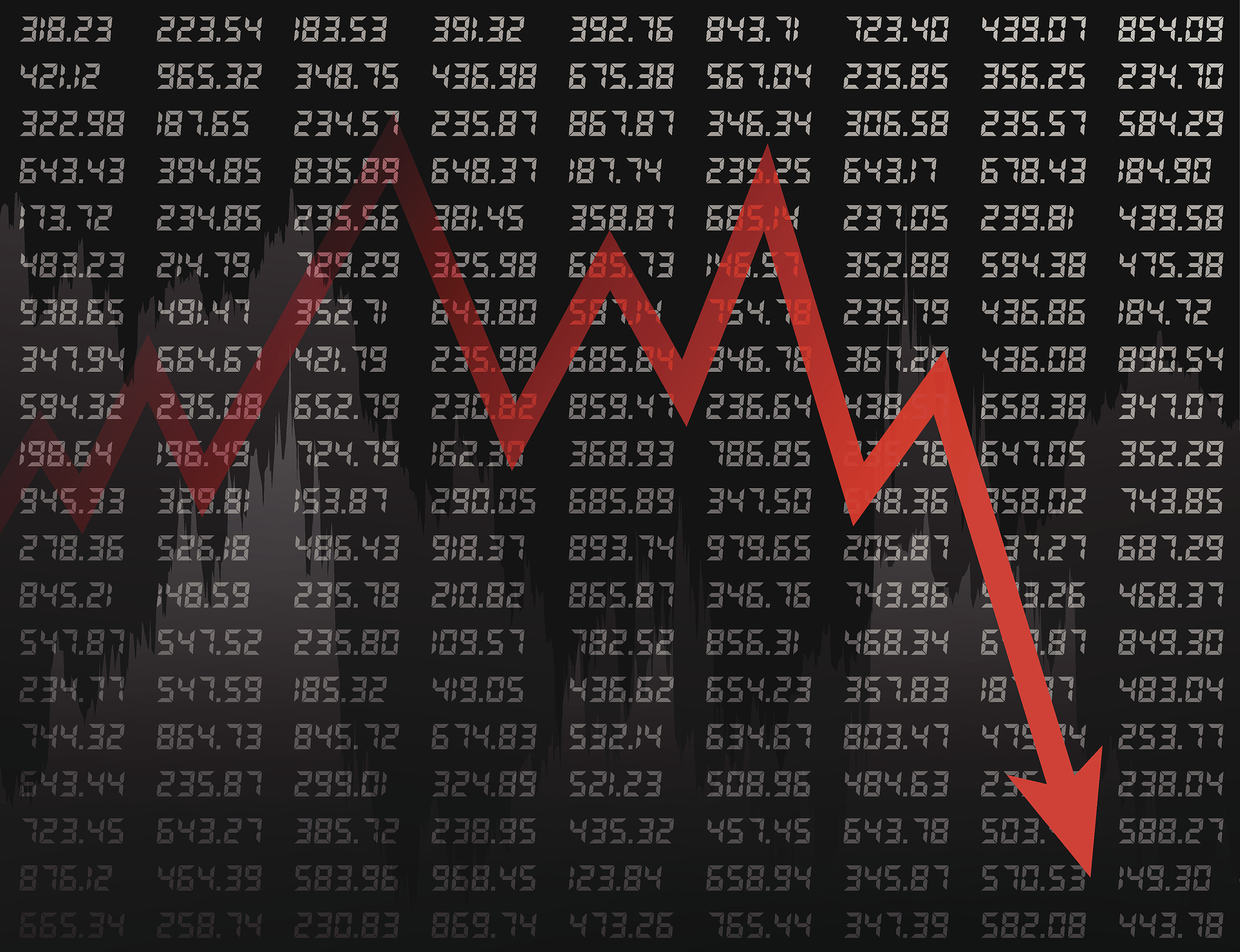stock market chart