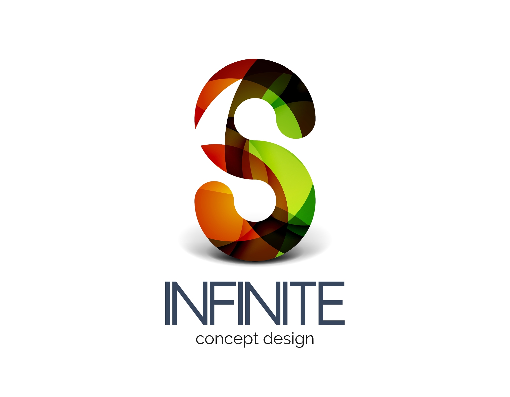 infinity business logo concept