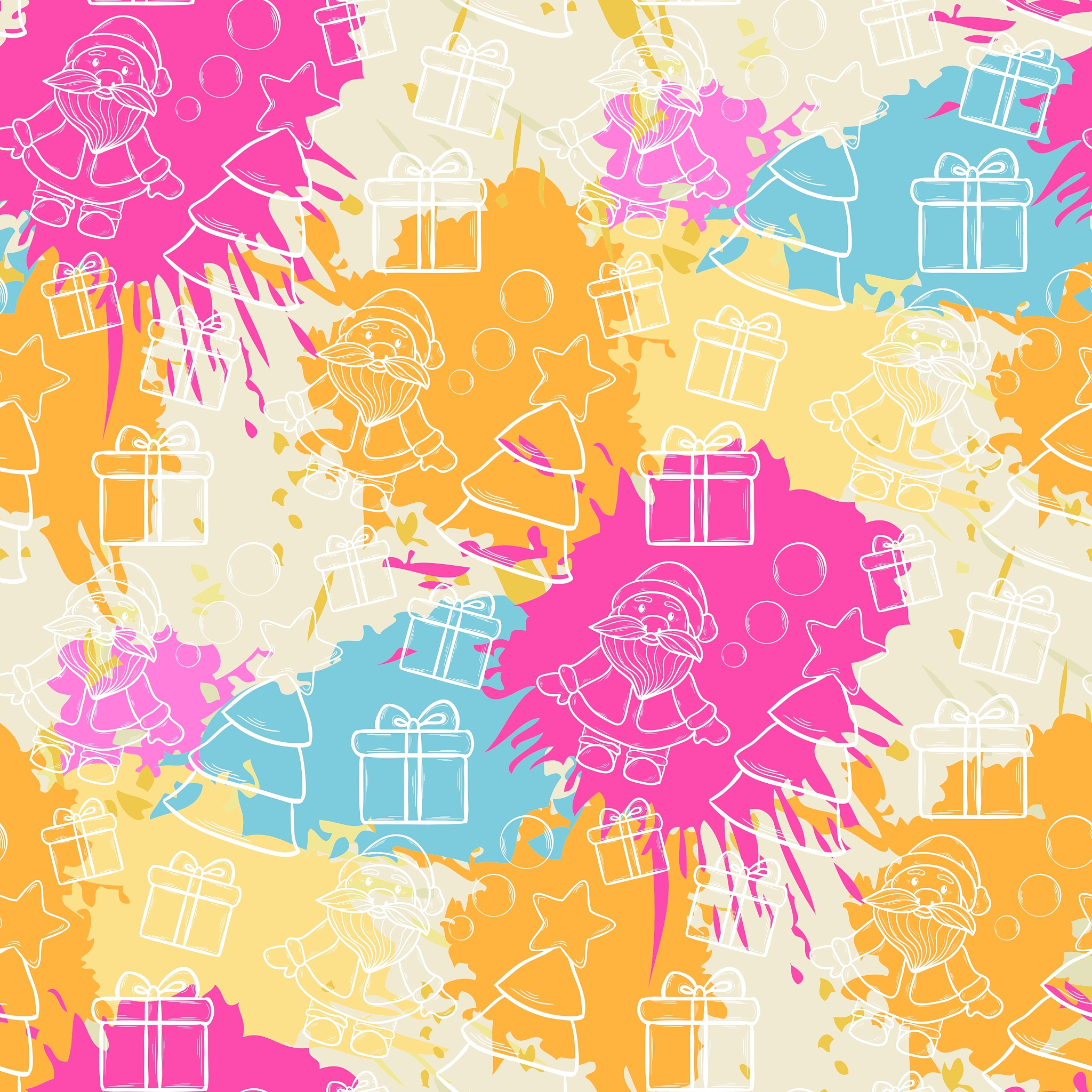 seamless christmas pattern