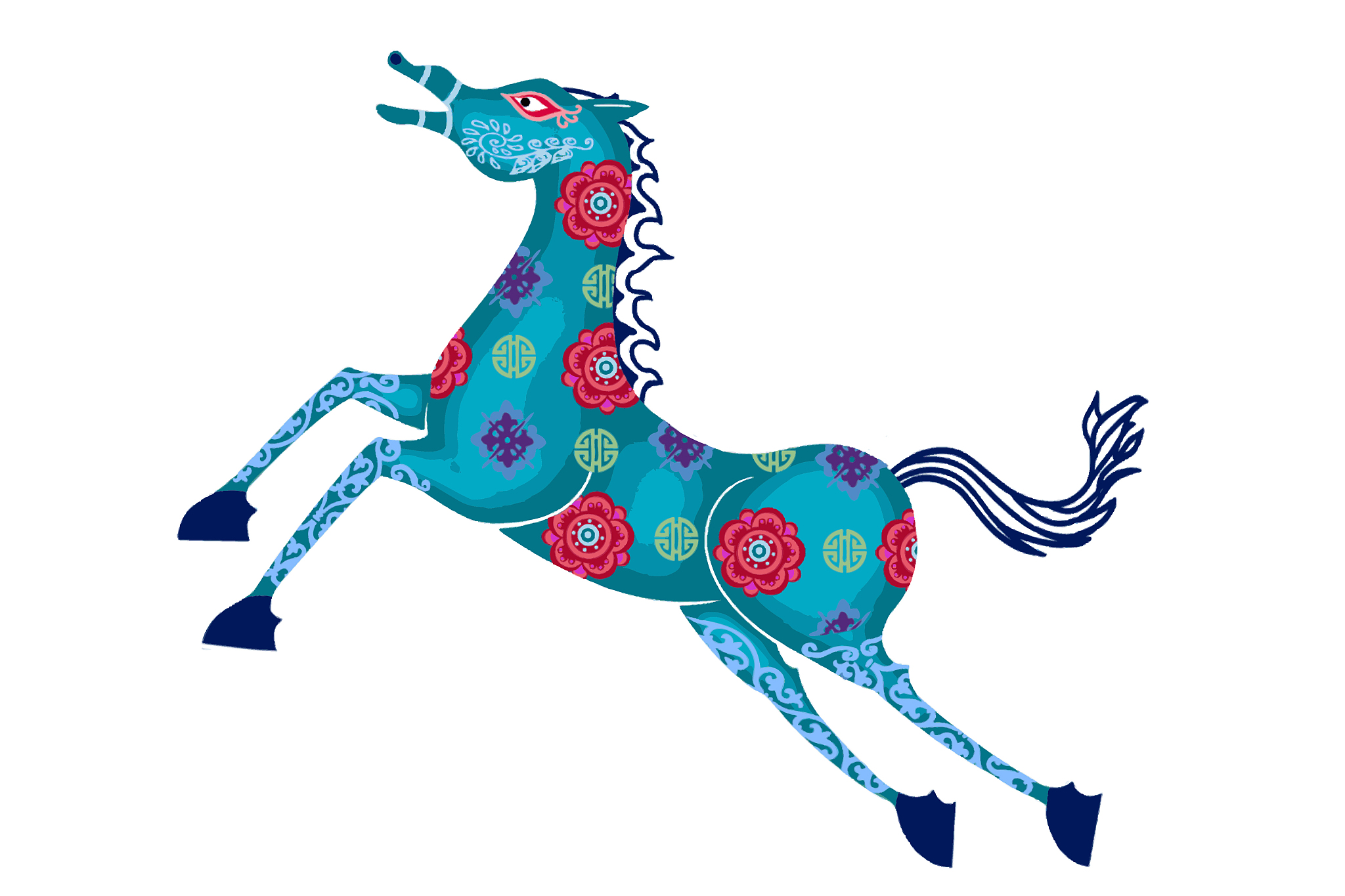 生肖马性格解析：勇敢、自信、活力满满！