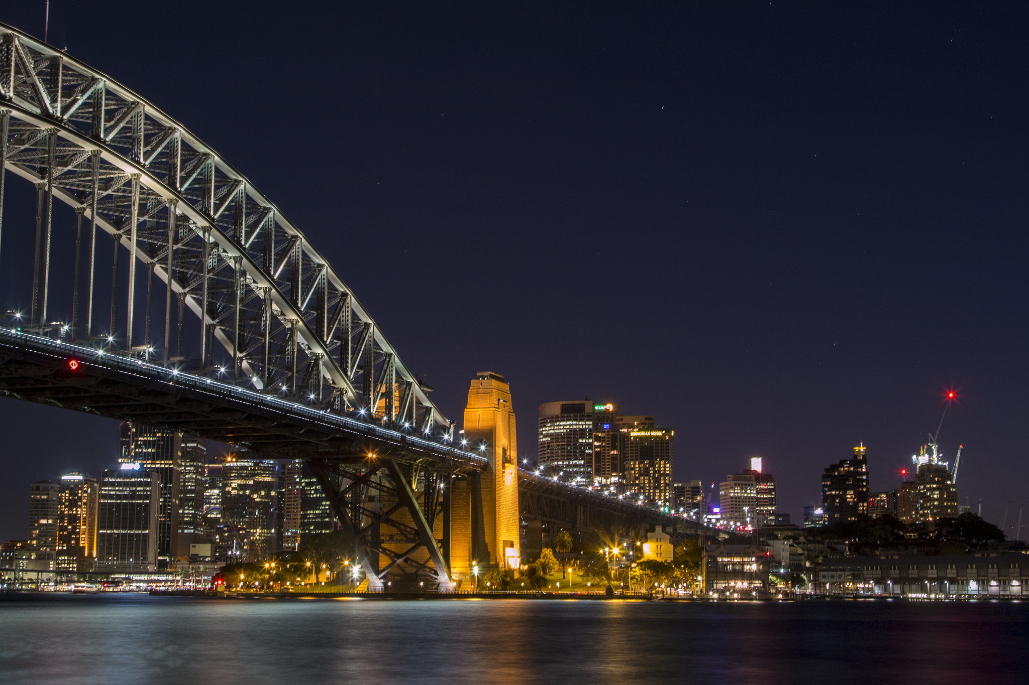 harbour bridge, sydney skyline