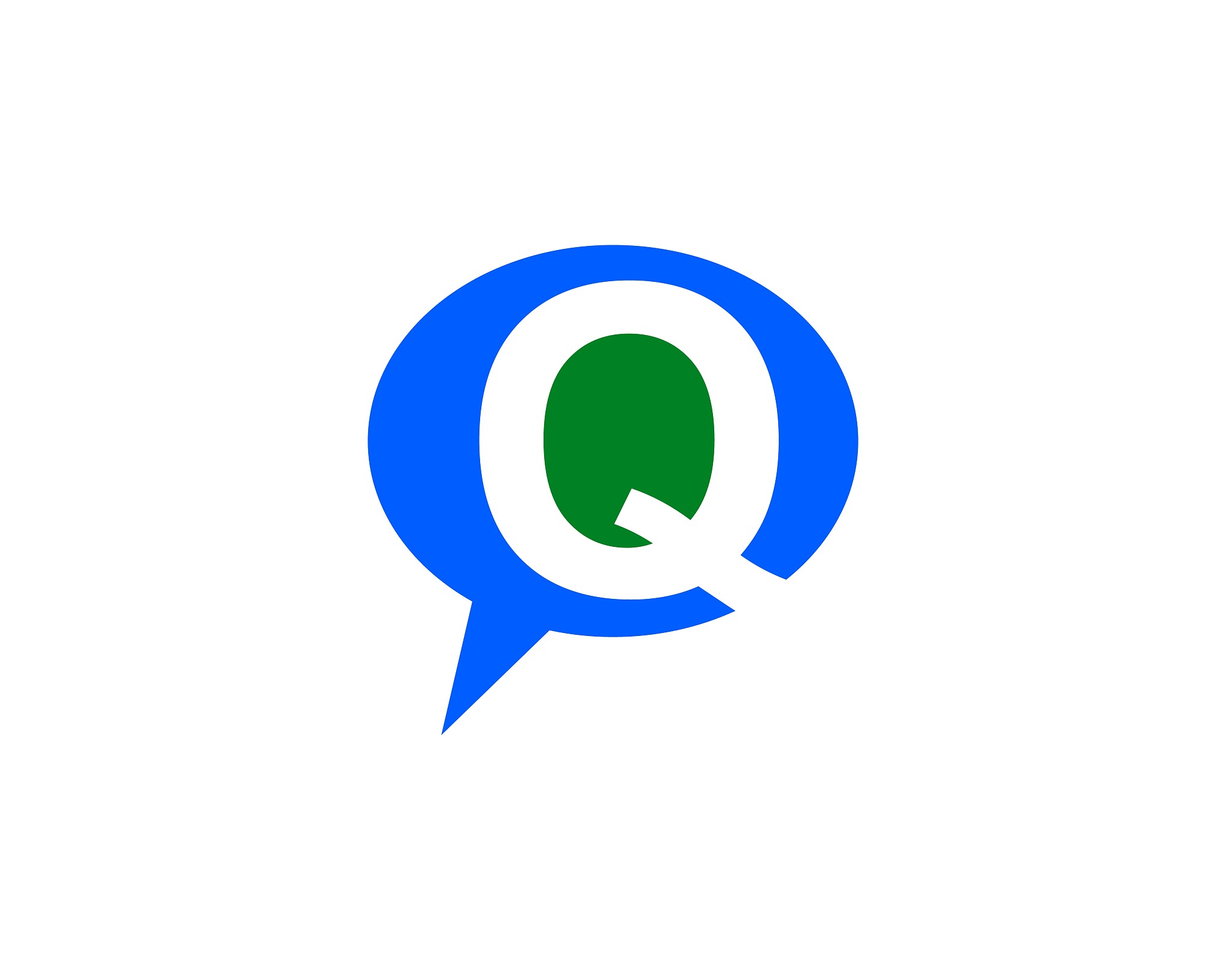 q letter talk logo