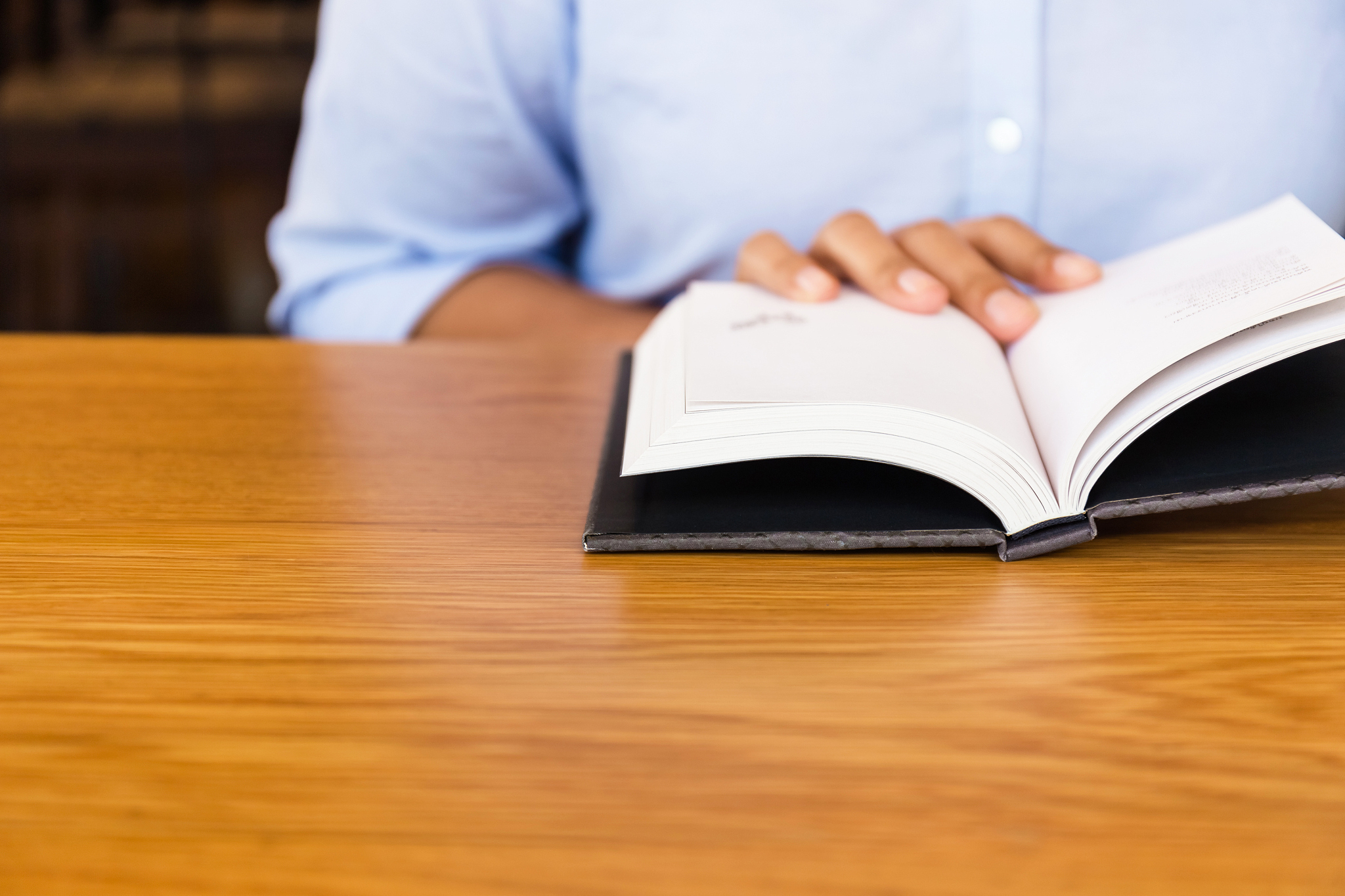 reading book