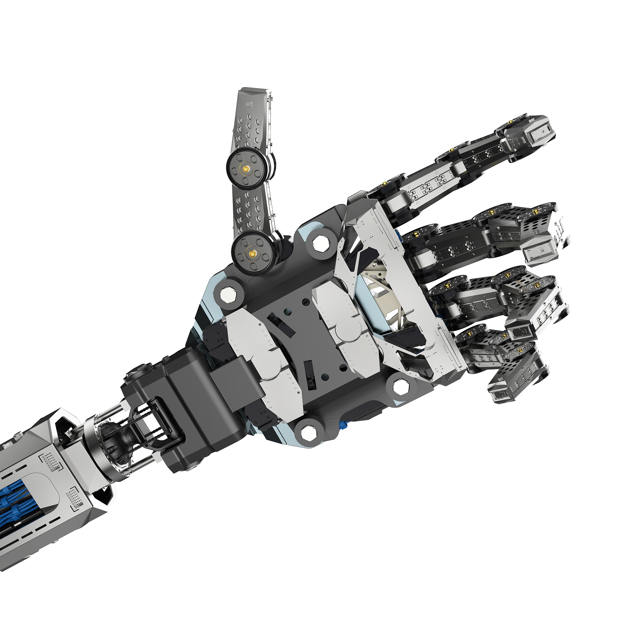 六足机器人结构详解：机身、腿部、关节、传动机构及控制系统