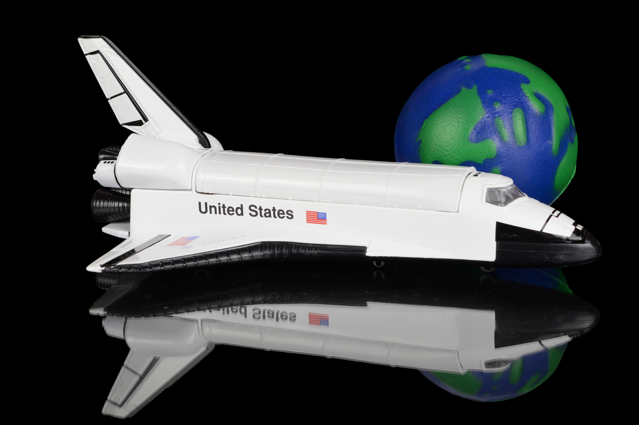 spacecraft and earth