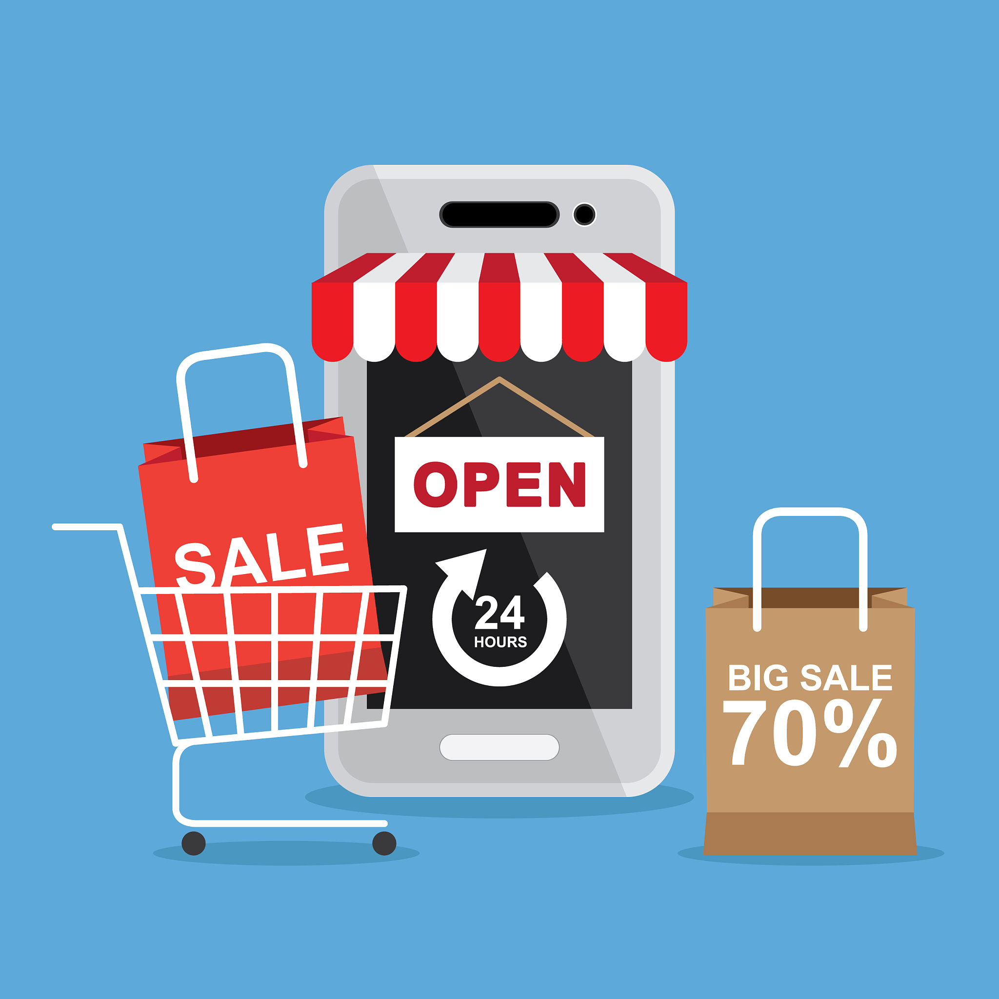 shopping online