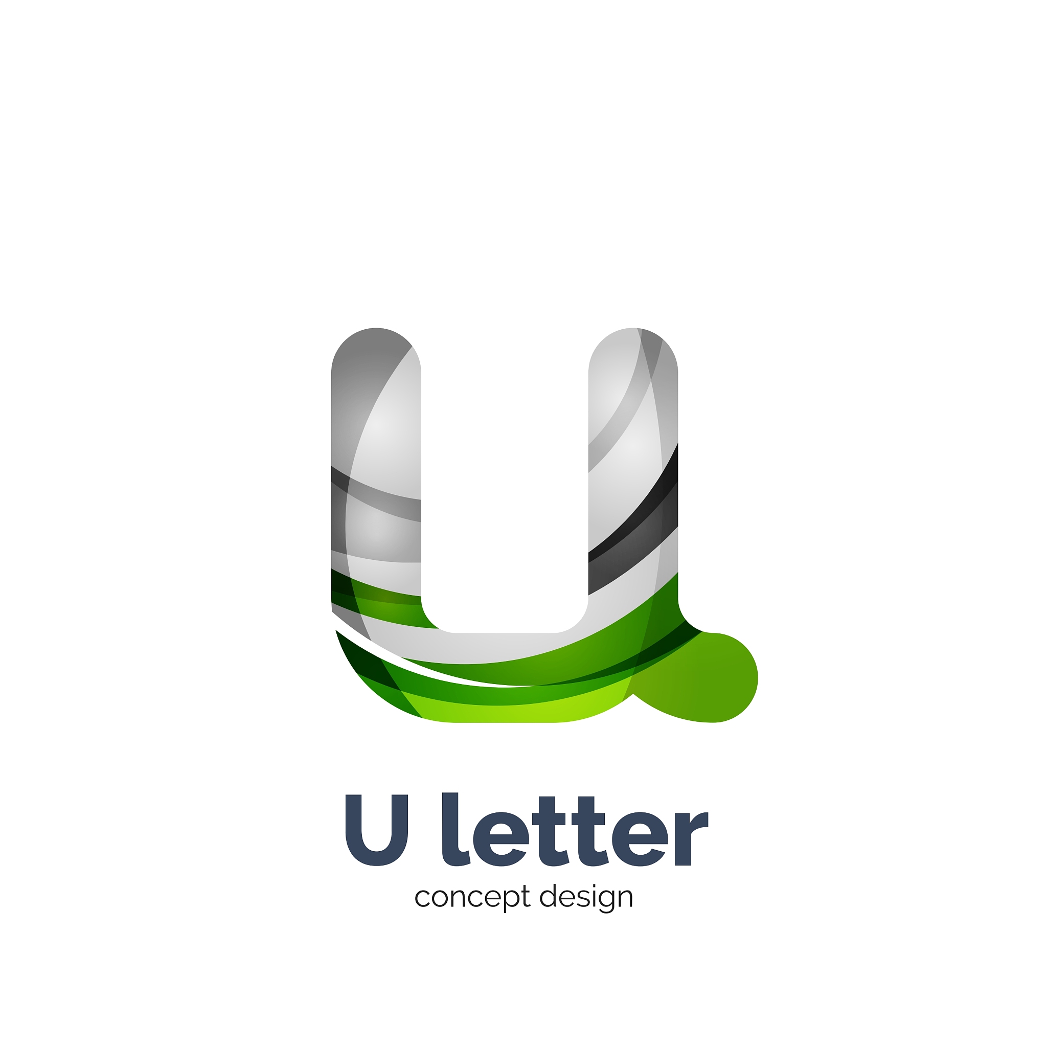 letter u logo