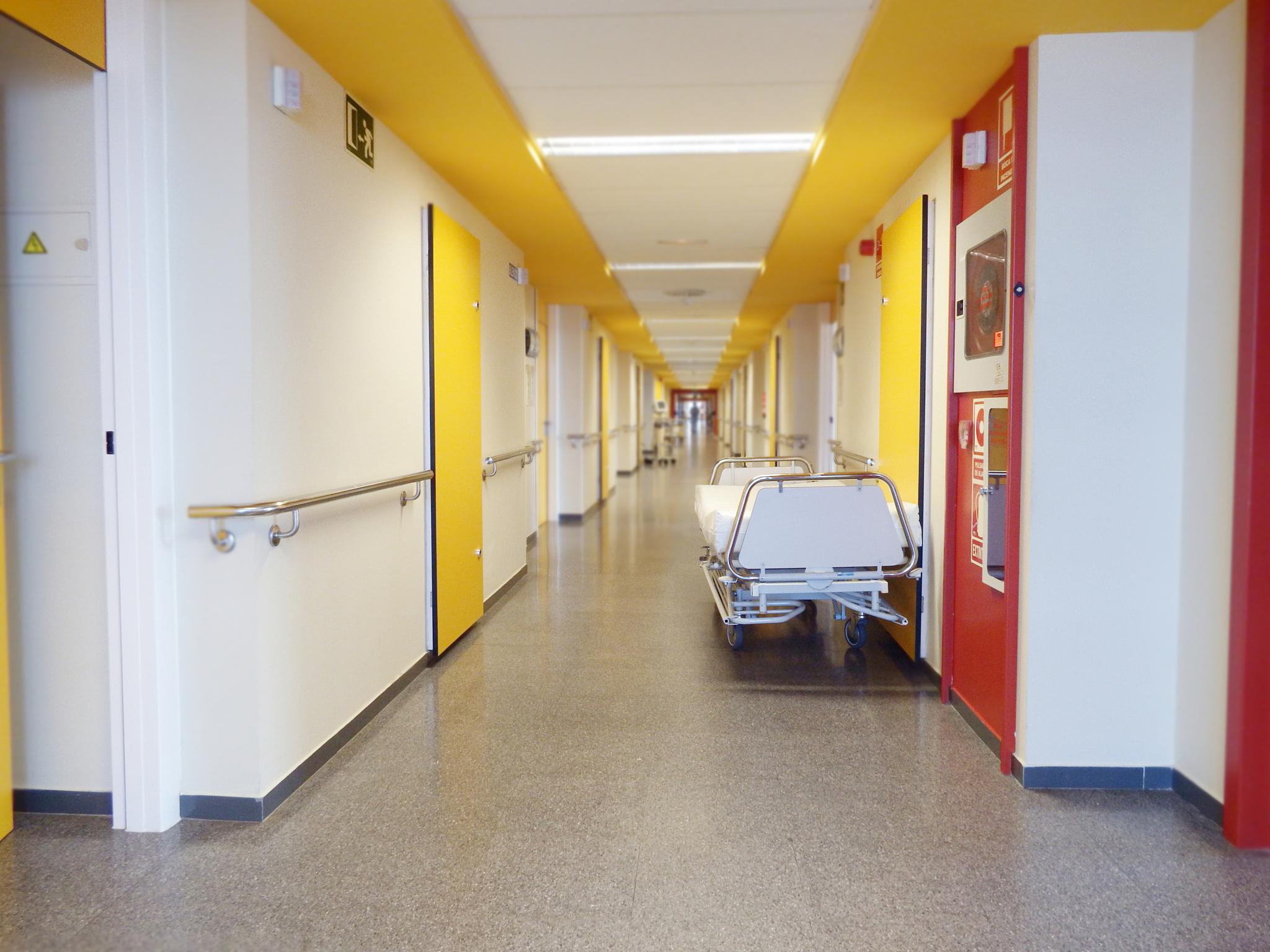 hospital corridors