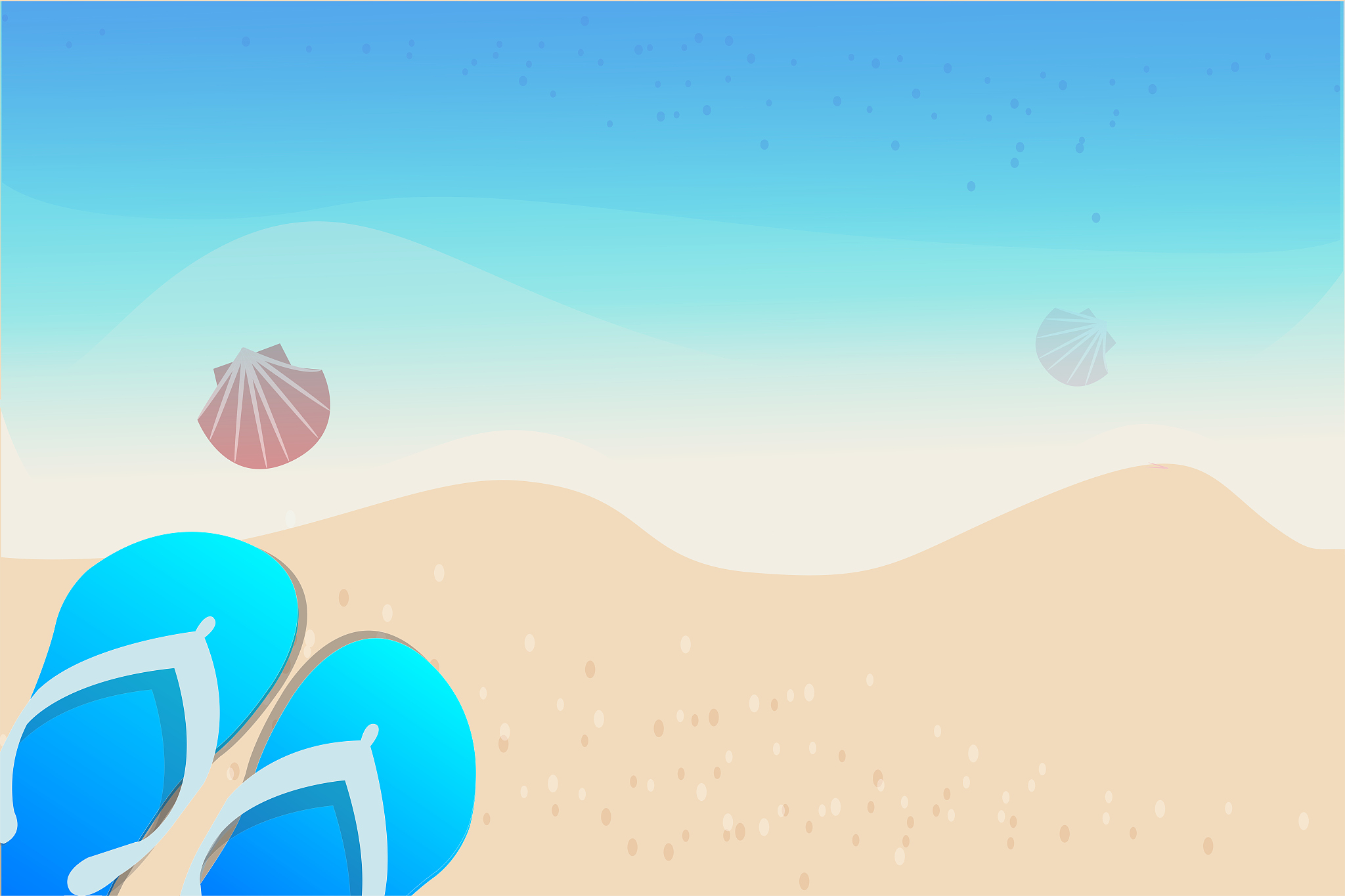 夏日清凉明媚：童真文艺的清新描述