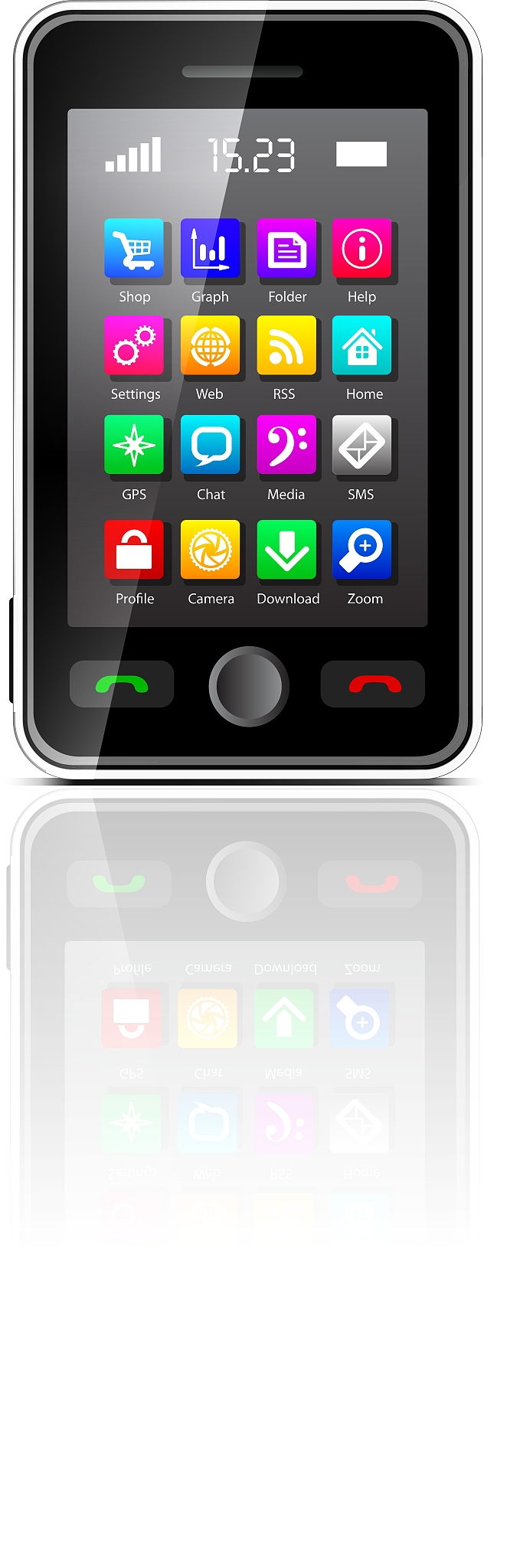 touchscreen smartphone