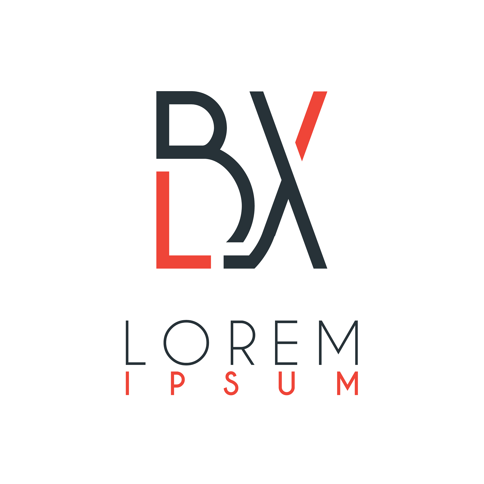 the logo between letter b and letter x or bx