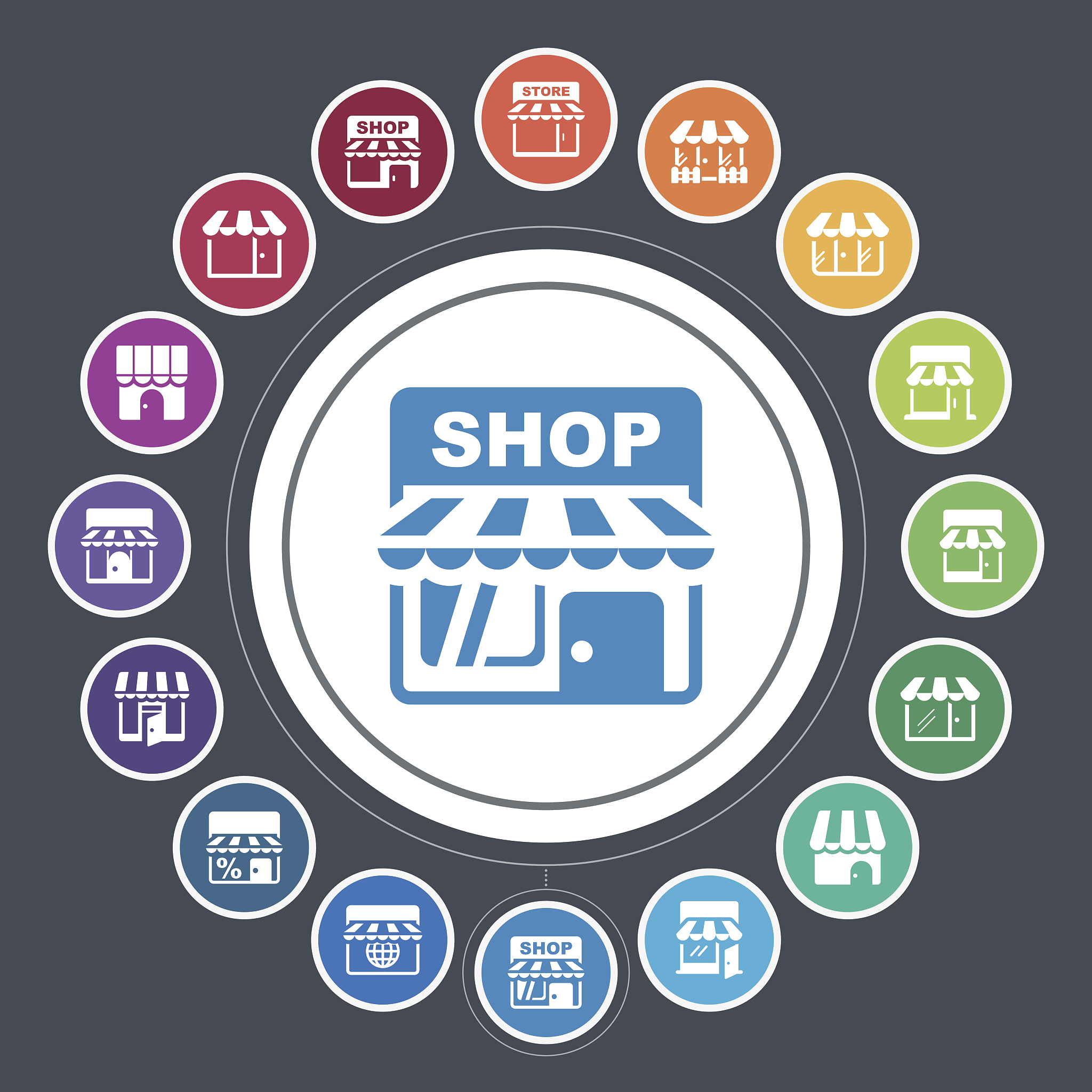 store icons
