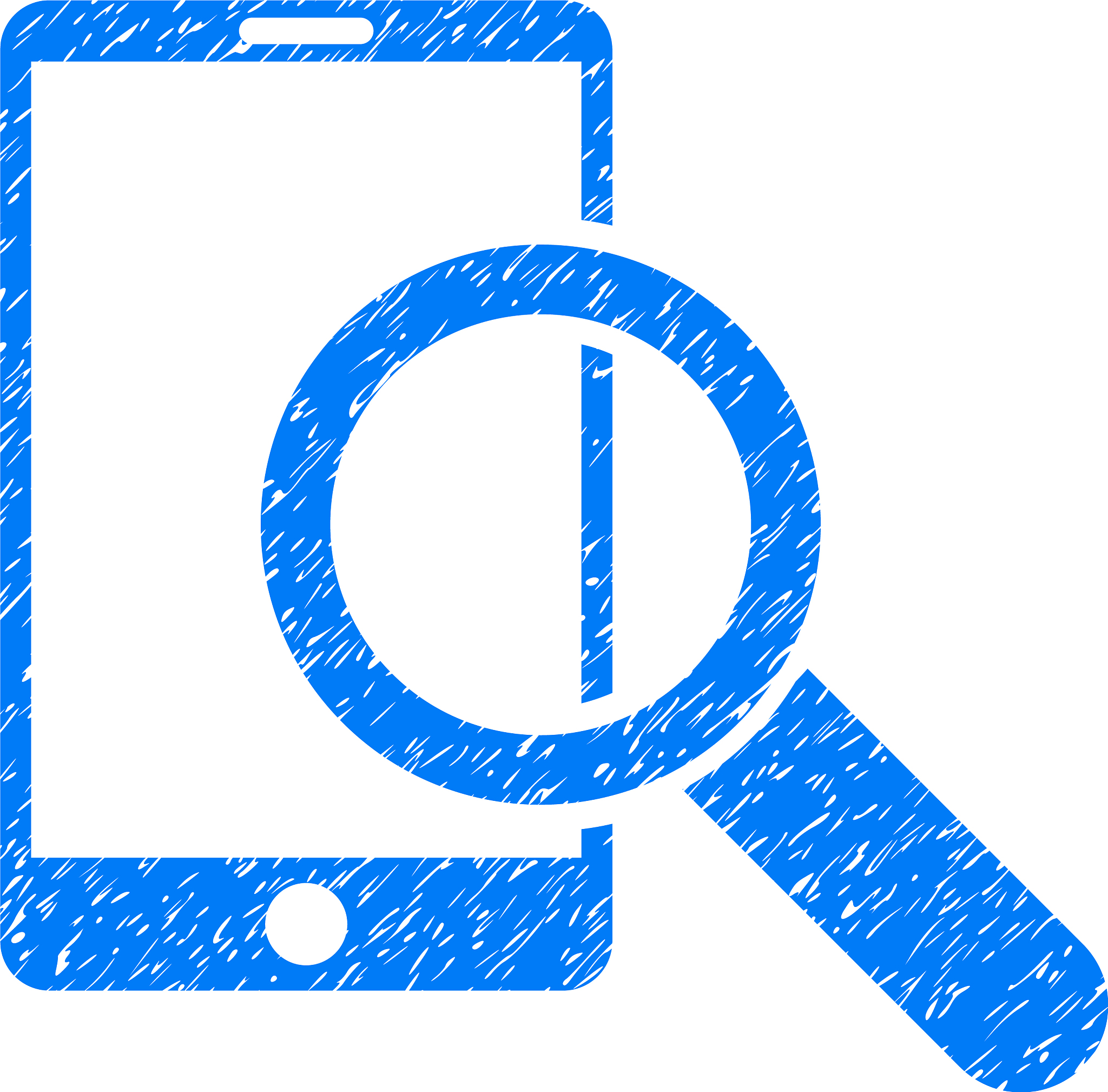 find smartphone grunge icon