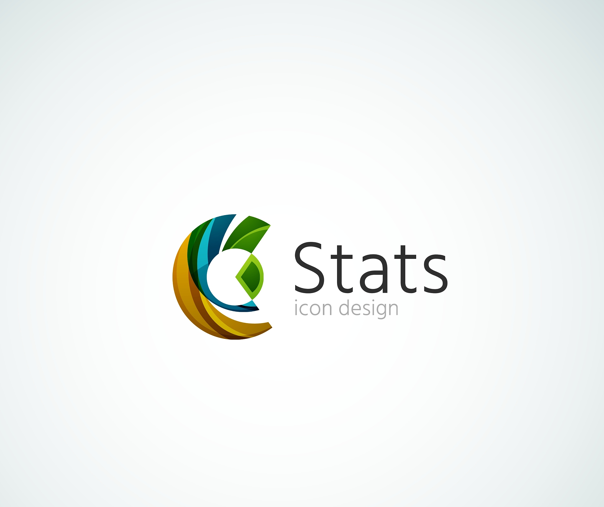 statistics company logo design