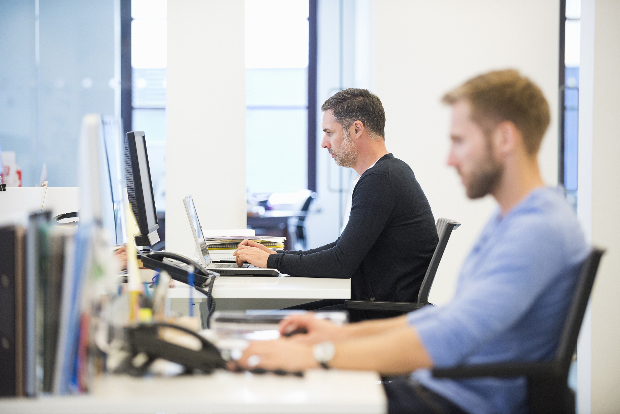 office workers