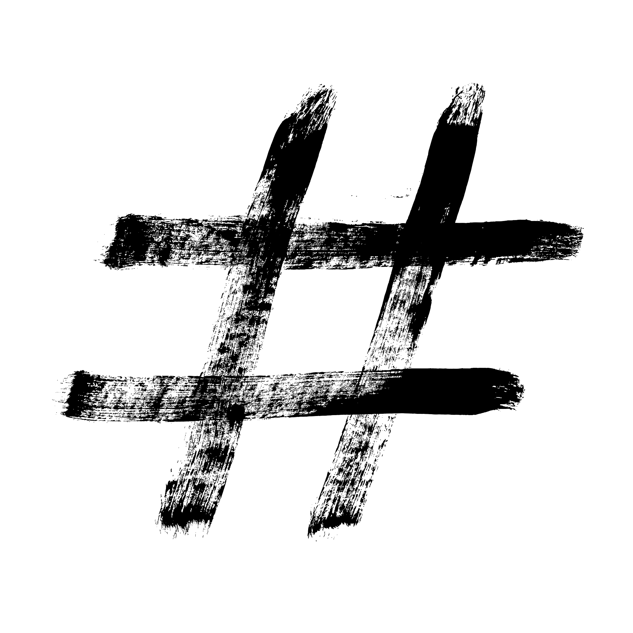 hashtag symbol cross plus sign icon template design element, gru