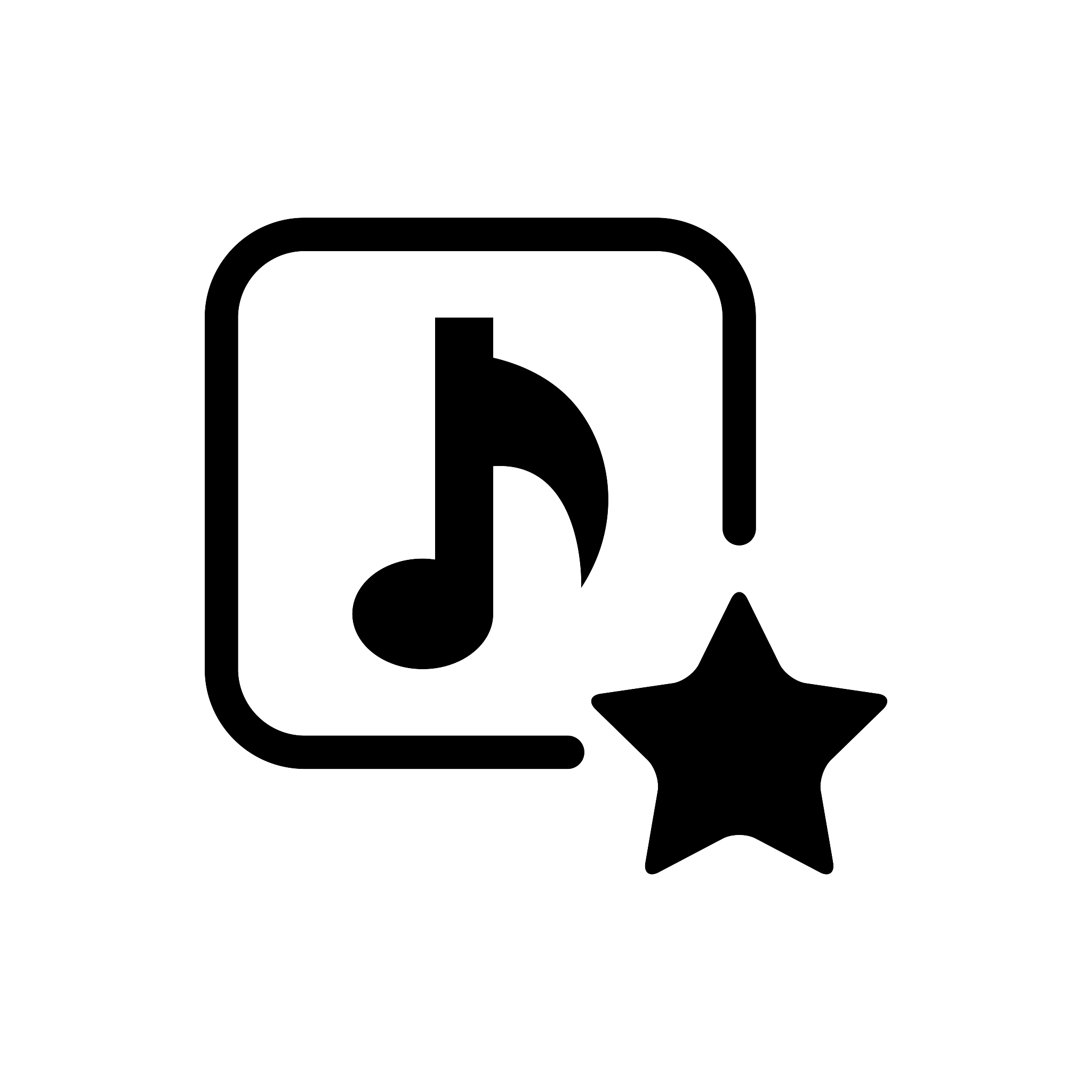 favorite music icon