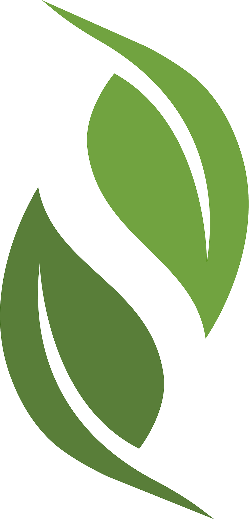 logos of green tree leaf ecology