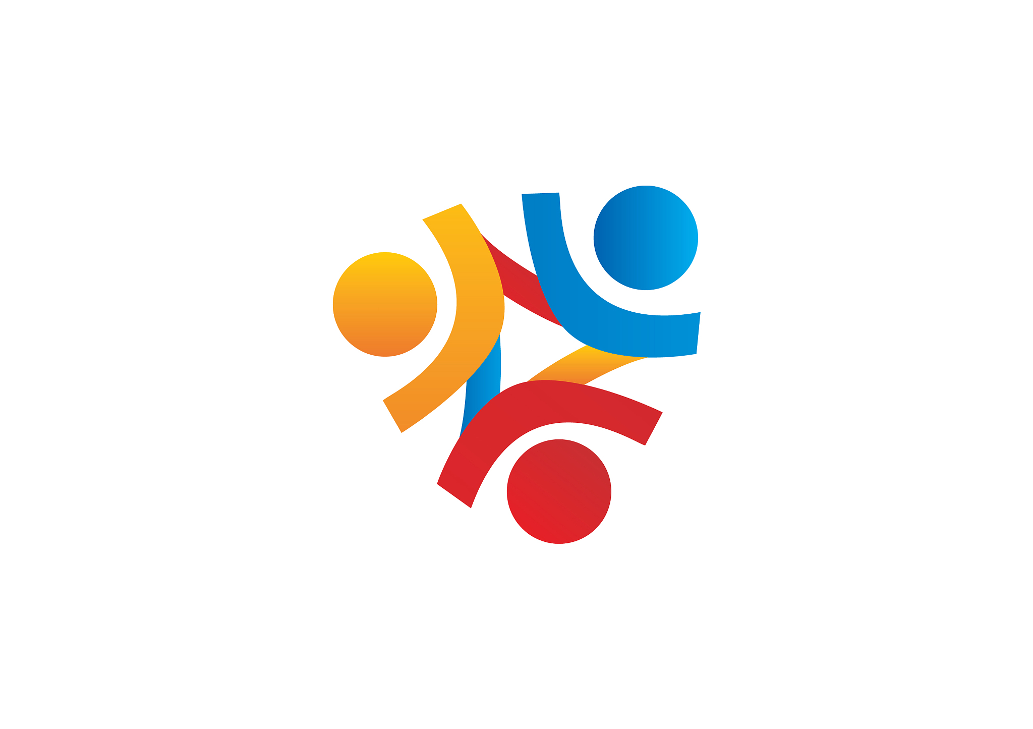 people group teamwork connect logo