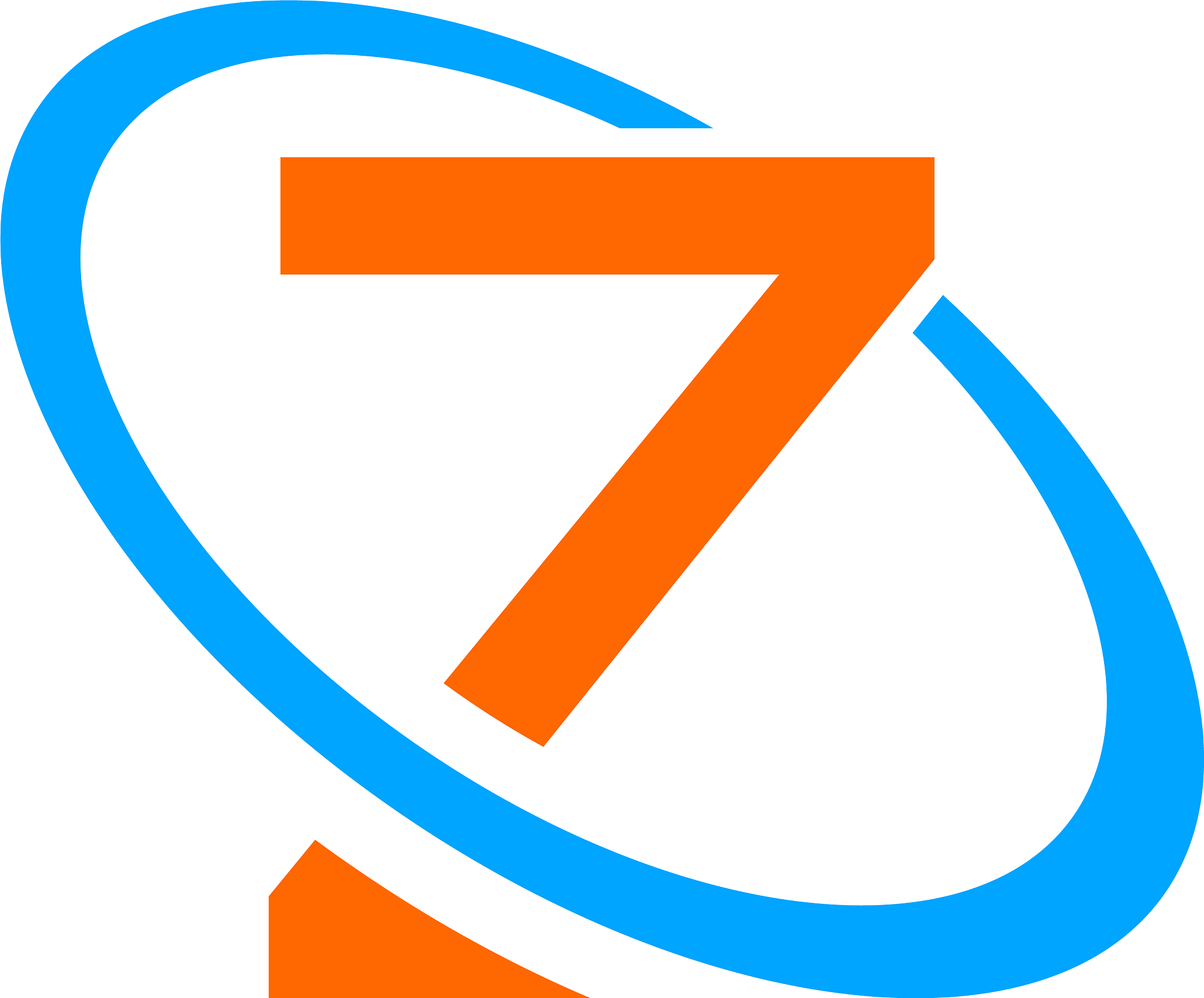 initial letter z logo template design