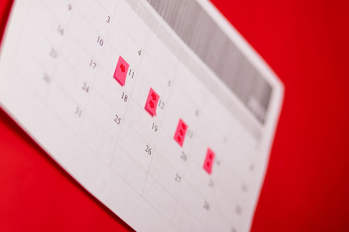 女生生理期多久一次