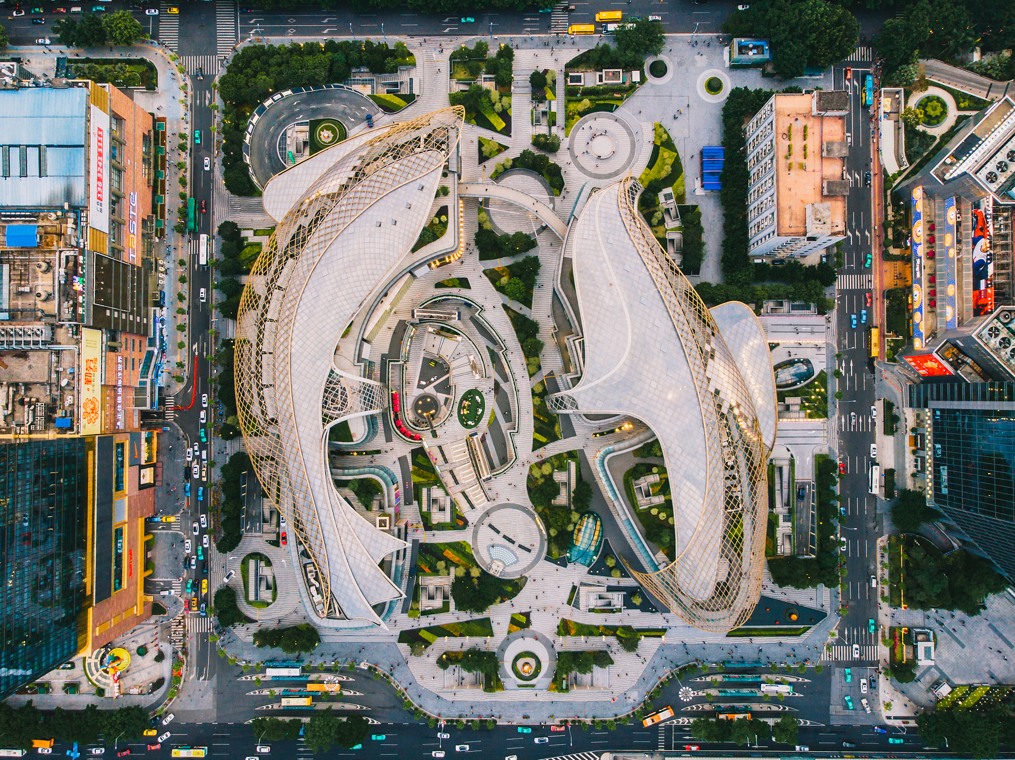 奥特莱斯商贸中心建筑方案设计研究