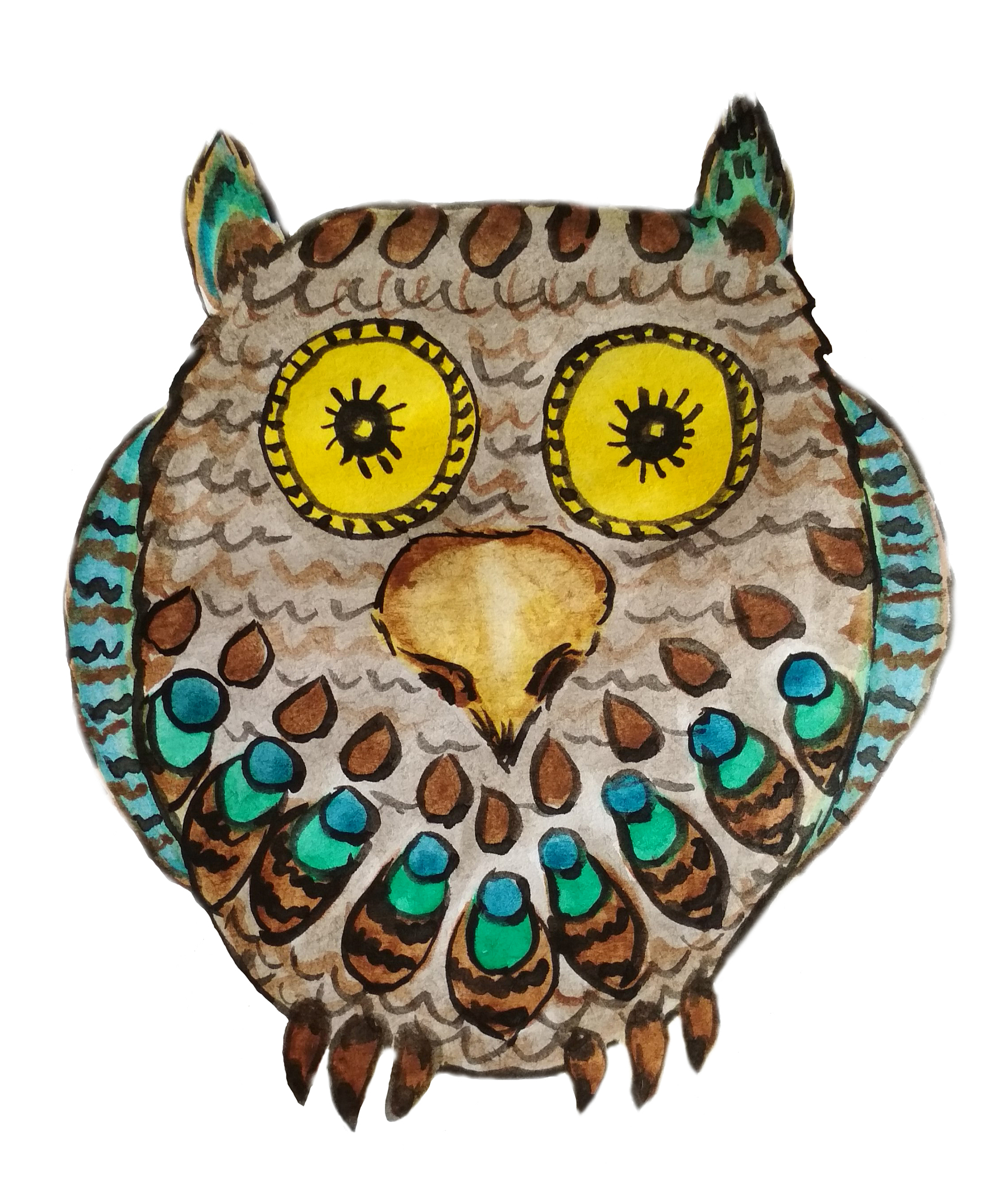 5个描述，揭秘德语钻石画的魅力 (彩色猫咪 & 猫头鹰图案，无框)