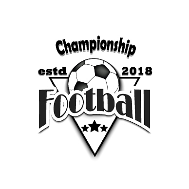 soccer logo template design