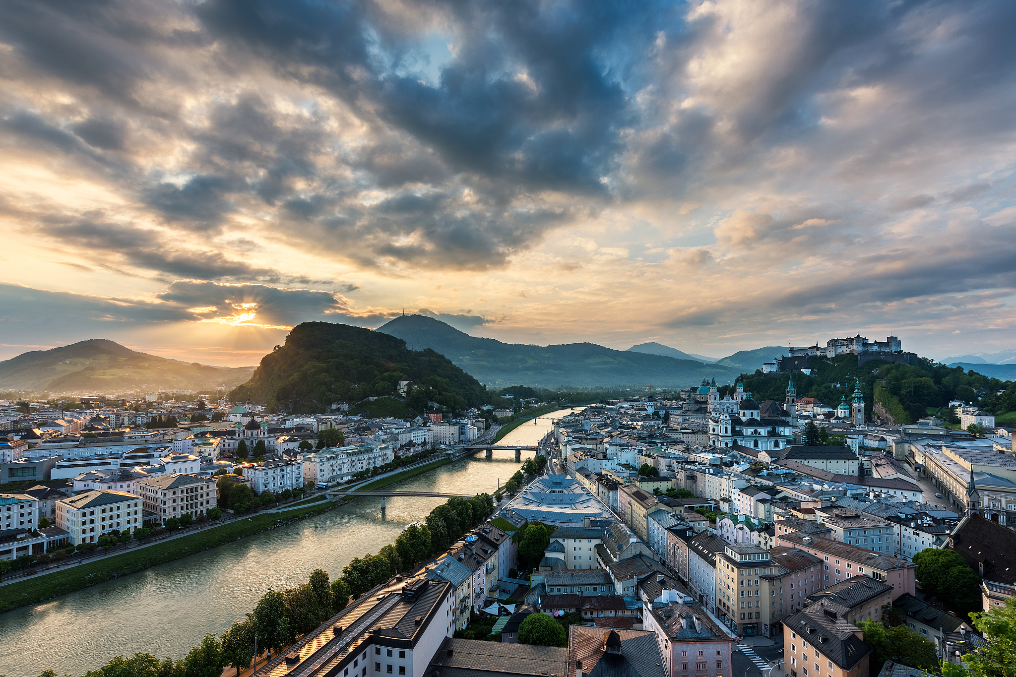 salzburg viewpoint , austria