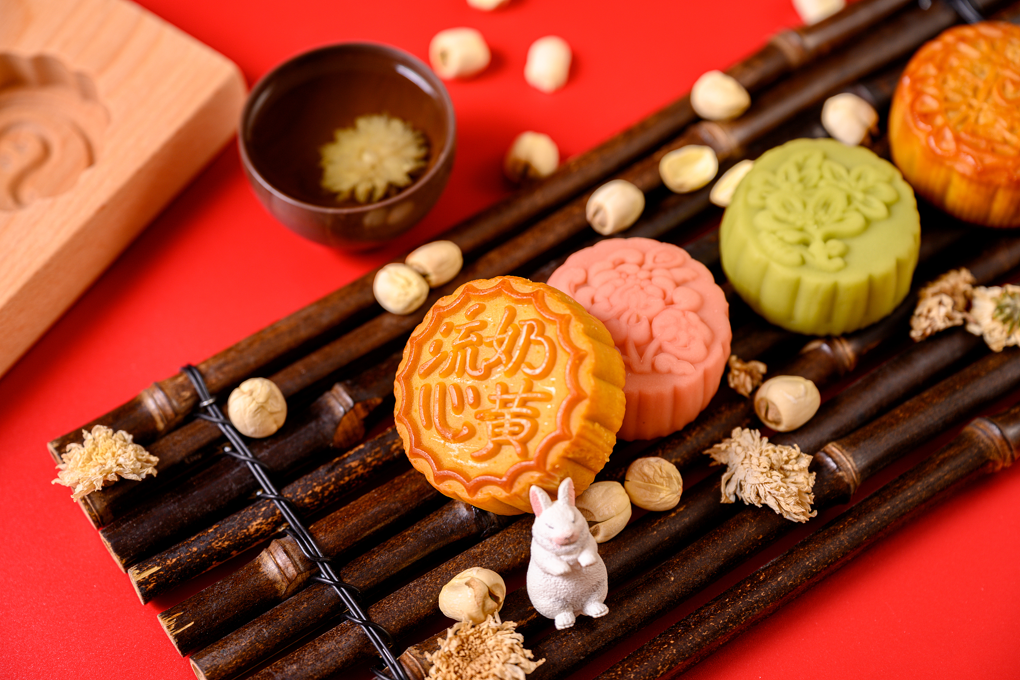 稻香村花月月月饼：中秋送礼佳品，12种口味，12块装