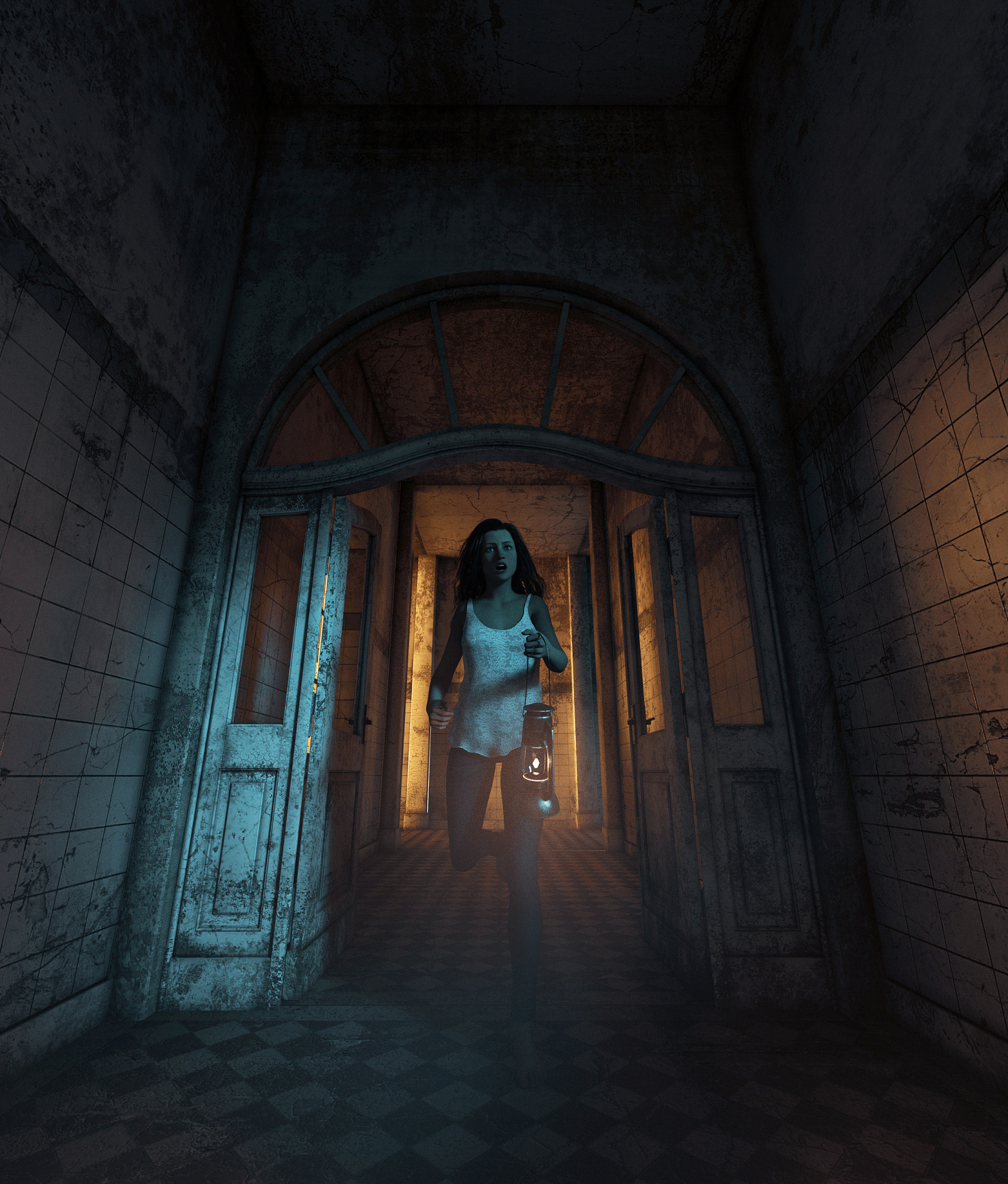 深夜惊魂：面具下的恐怖