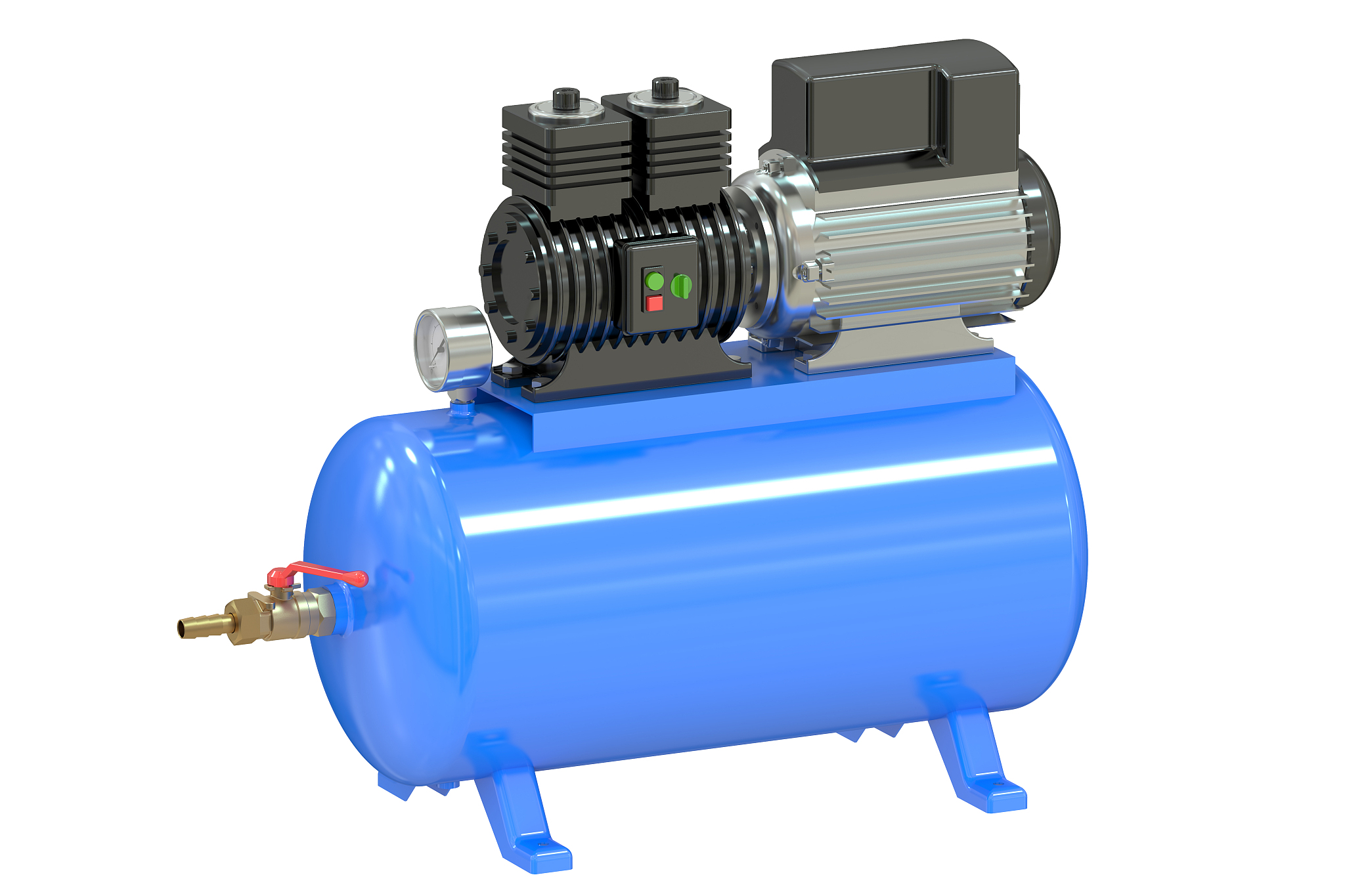 活塞空压机：原理、应用及优缺点