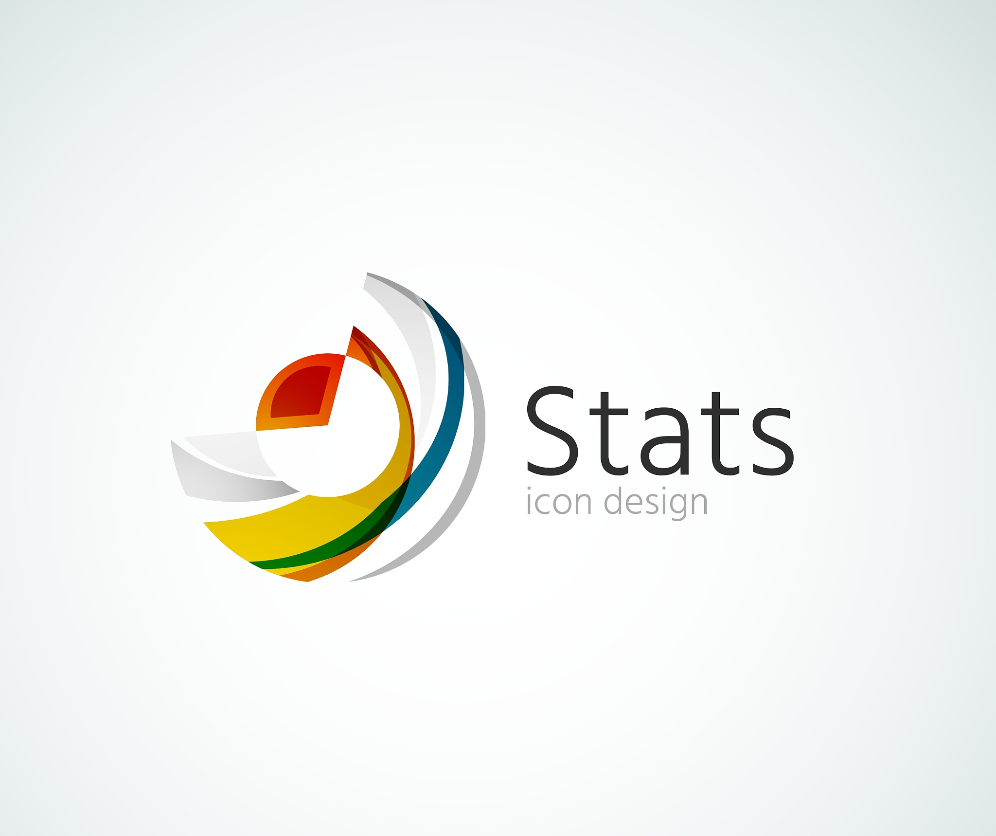 statistics company logo design