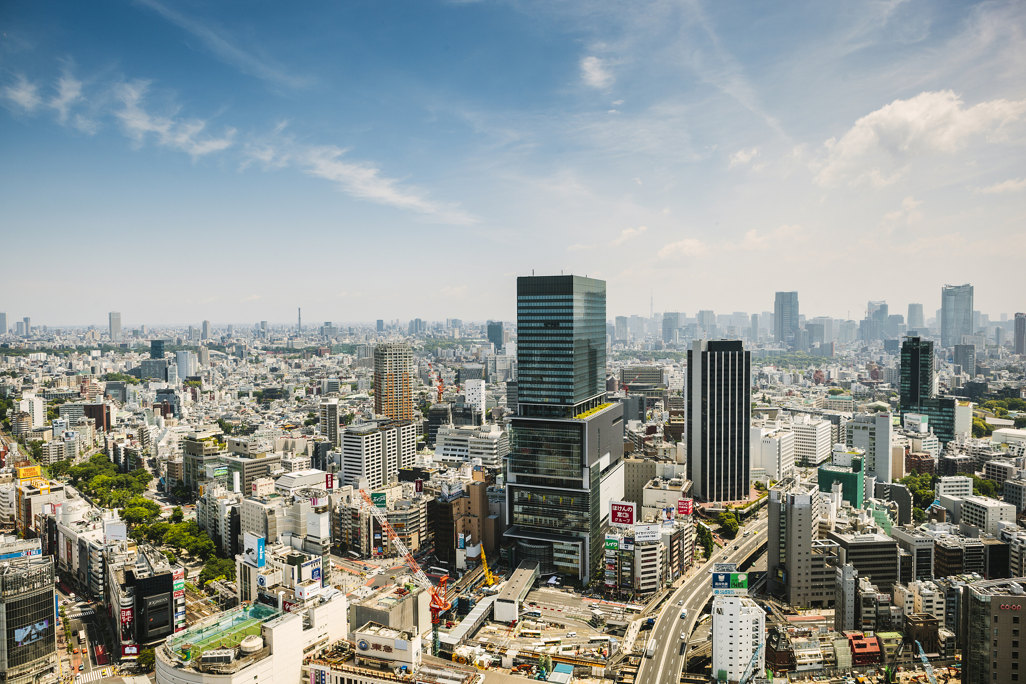 tokyo skyline