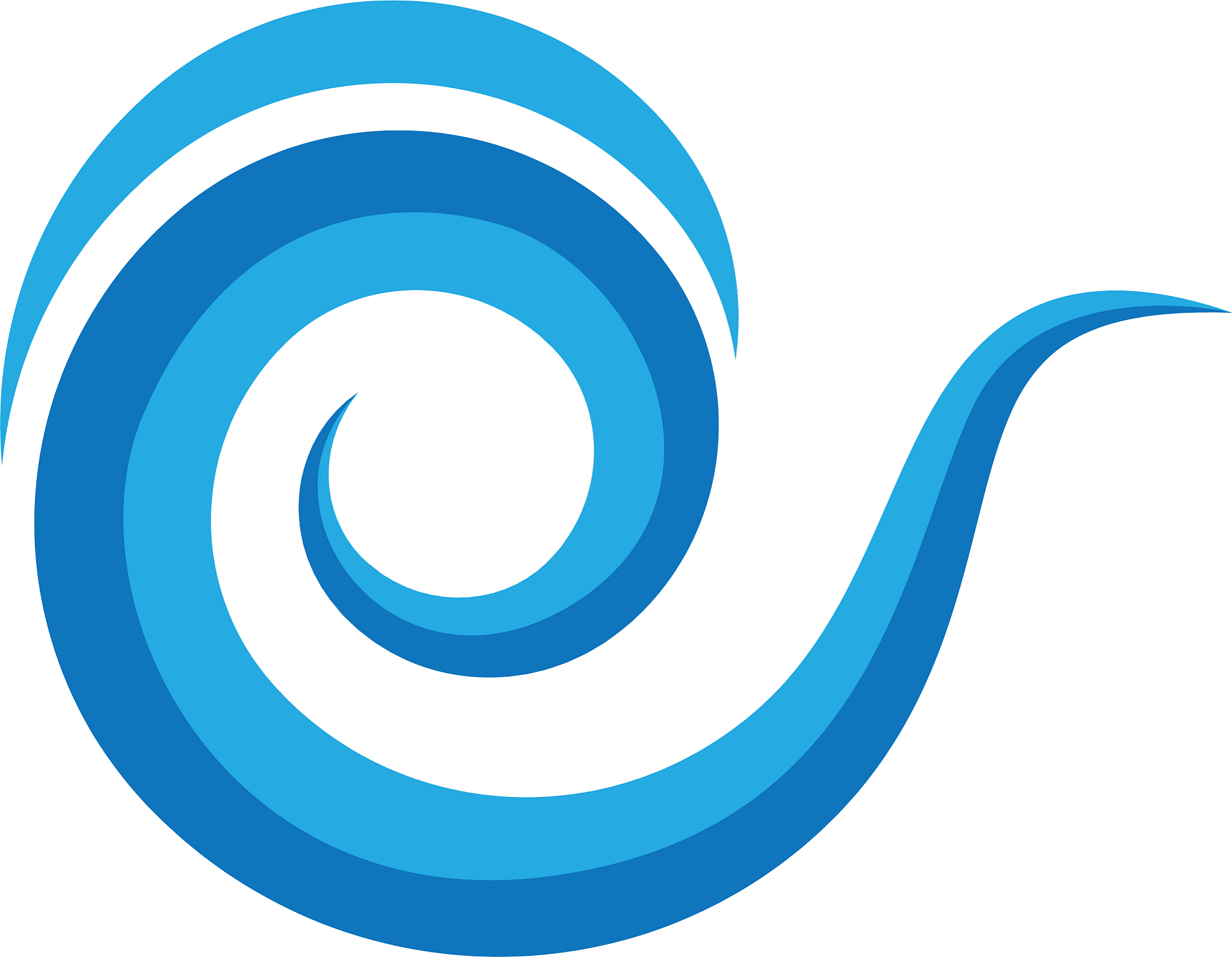 water wave logo template