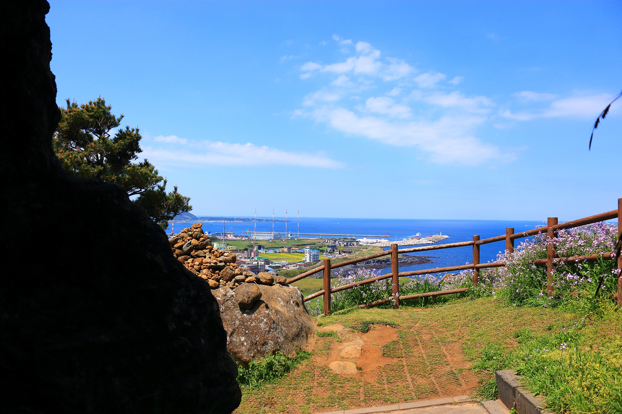 seongsan sunrise peak, unesco world heritage site, sunrise, sunr