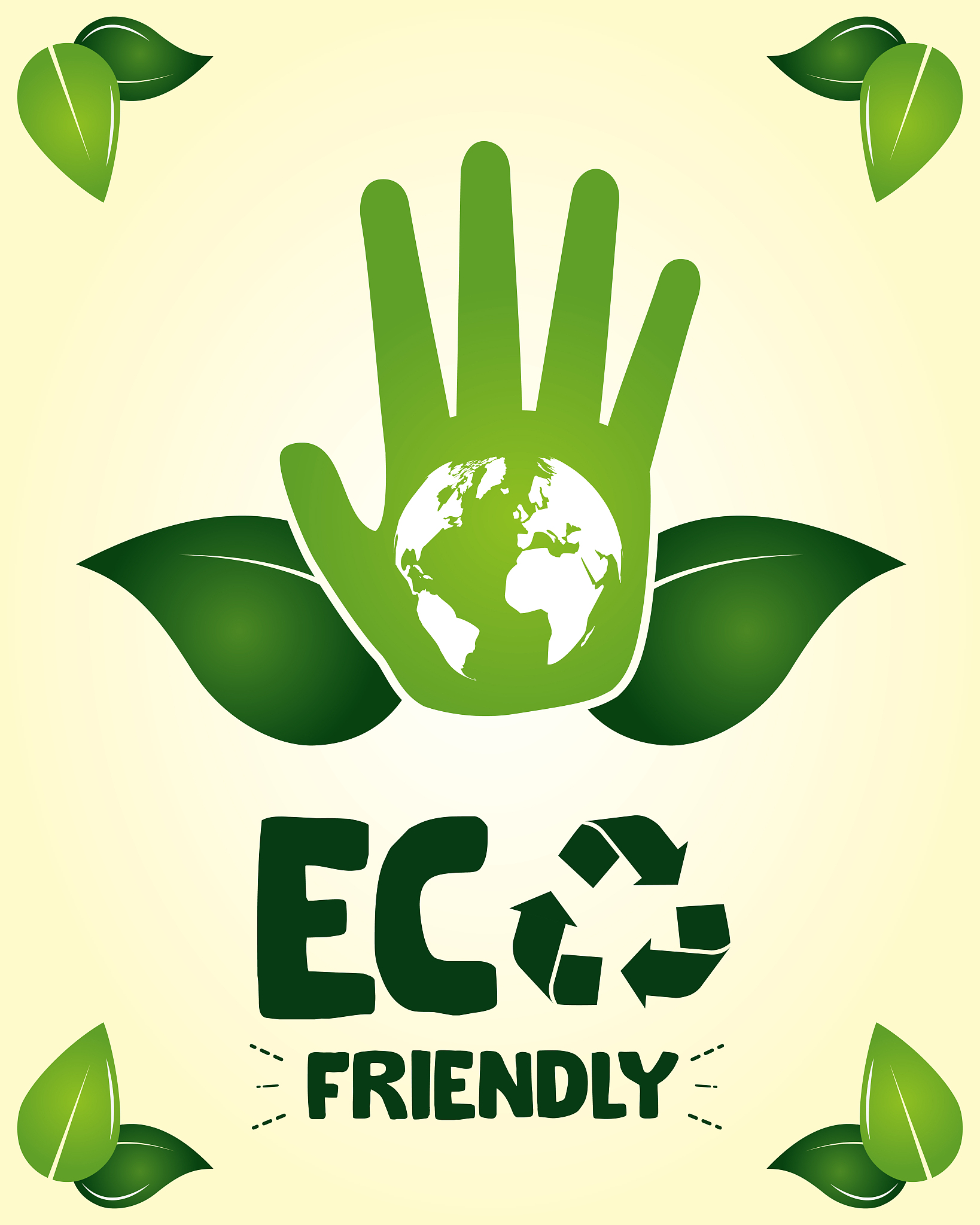 eco friendly planet design image
