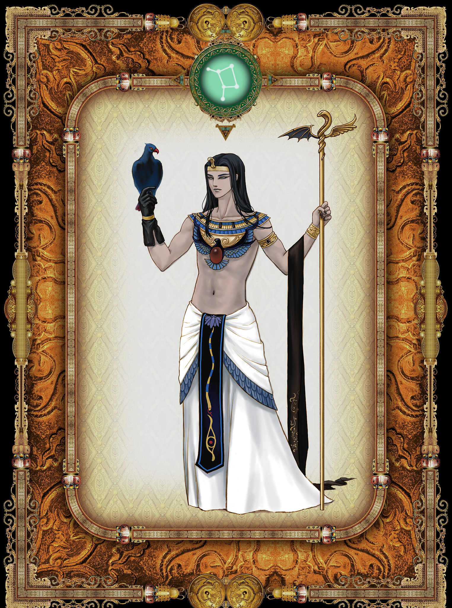 西方神话风格种族名：艾琳斯 (Ailinths) - 纯白无瑕的寓意